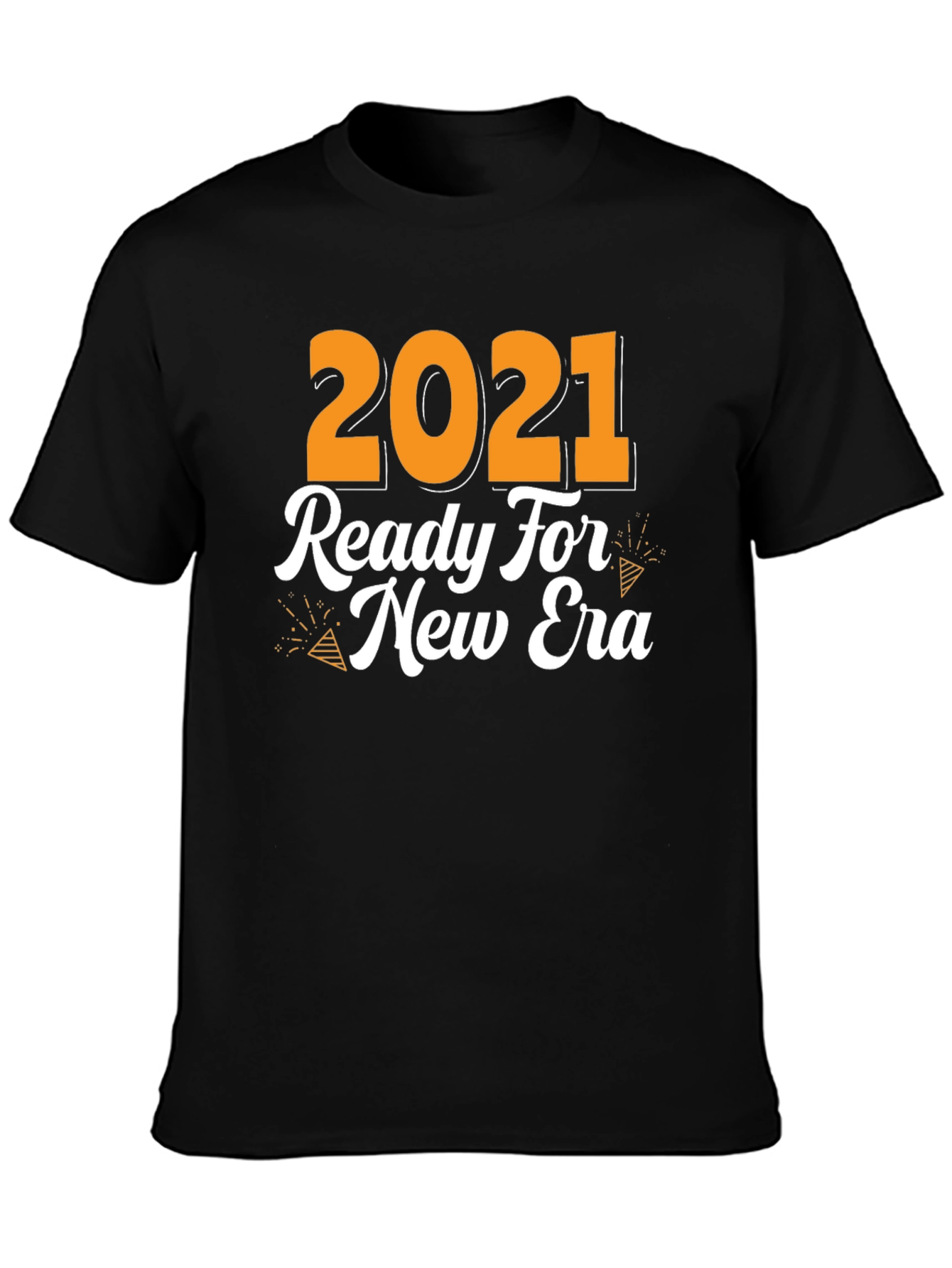 2021 Ready For New Era Black Graphic T-Shirt