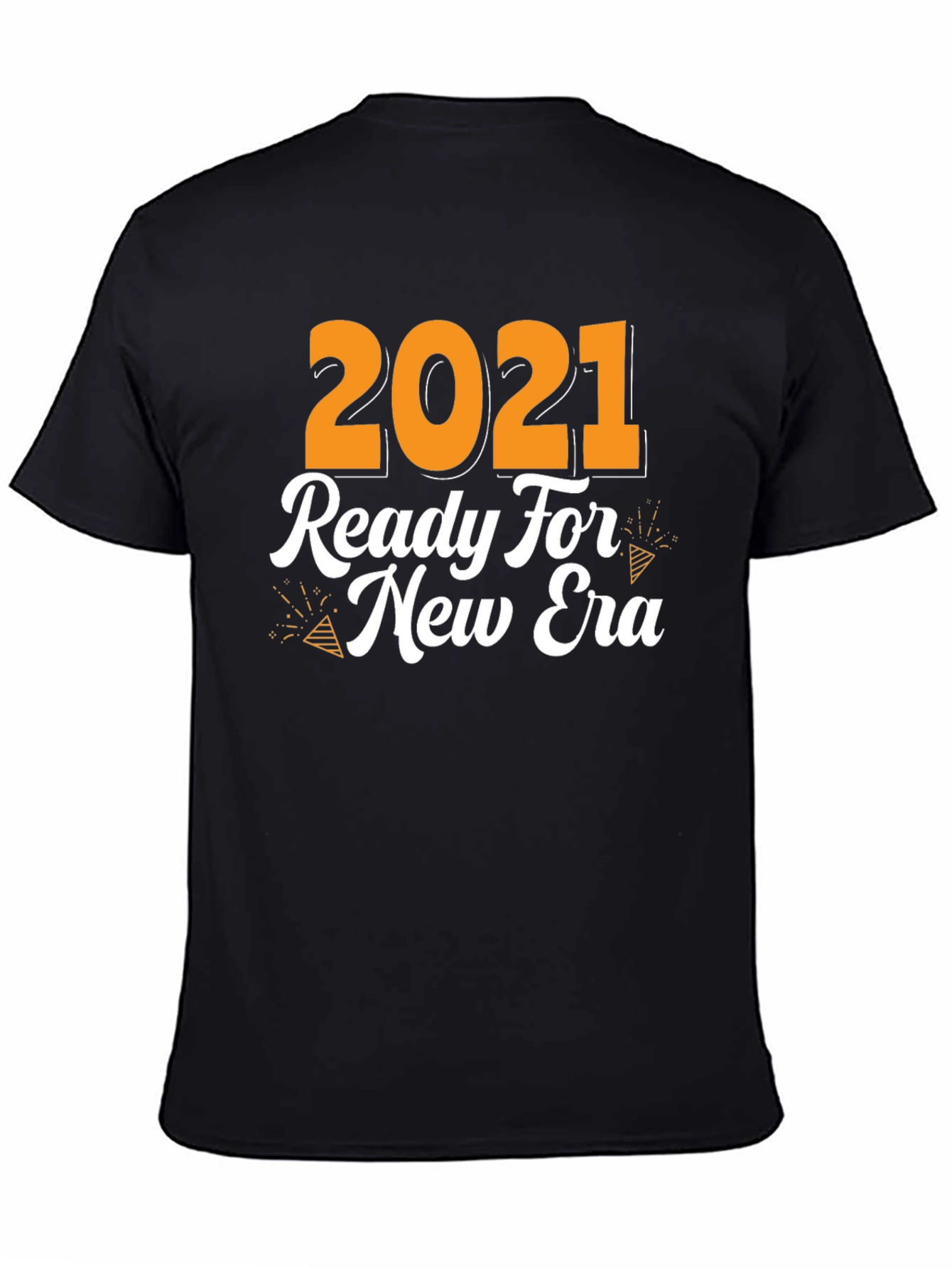 2021 Ready For New Era Black Graphic T-Shirt