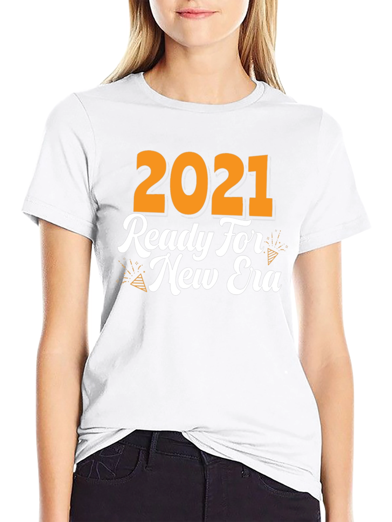 2021 Ready For New Era Black Graphic T-Shirt