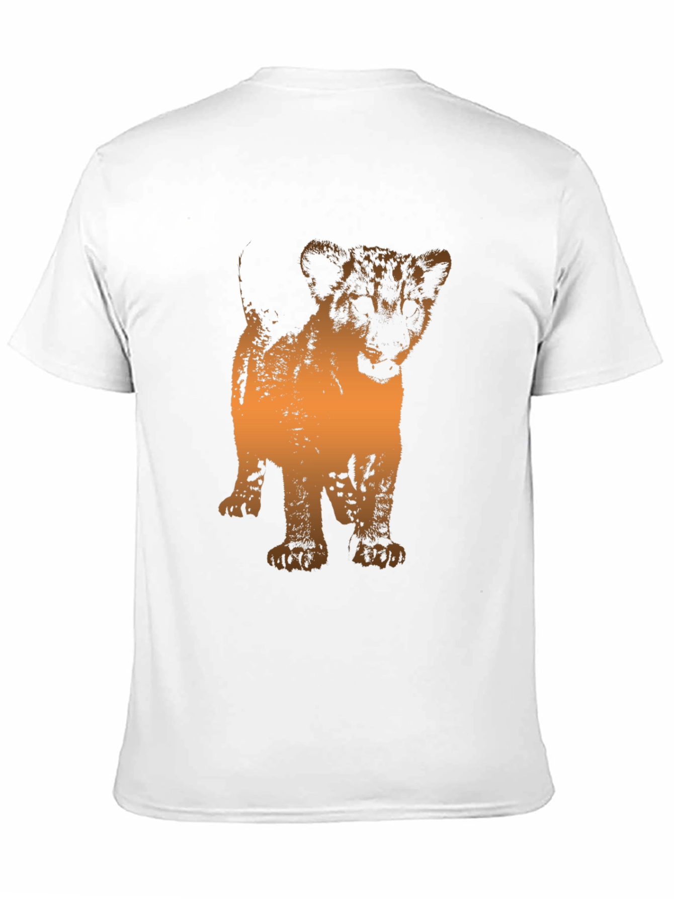 Lion Cub Graphic Tee - Black T-Shirt