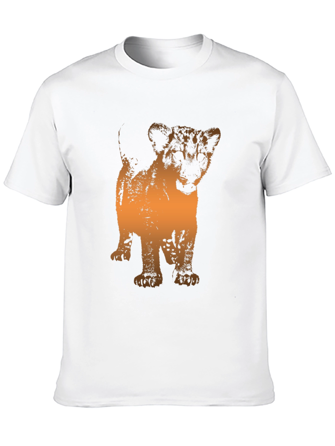 Lion Cub Graphic Tee - Black T-Shirt