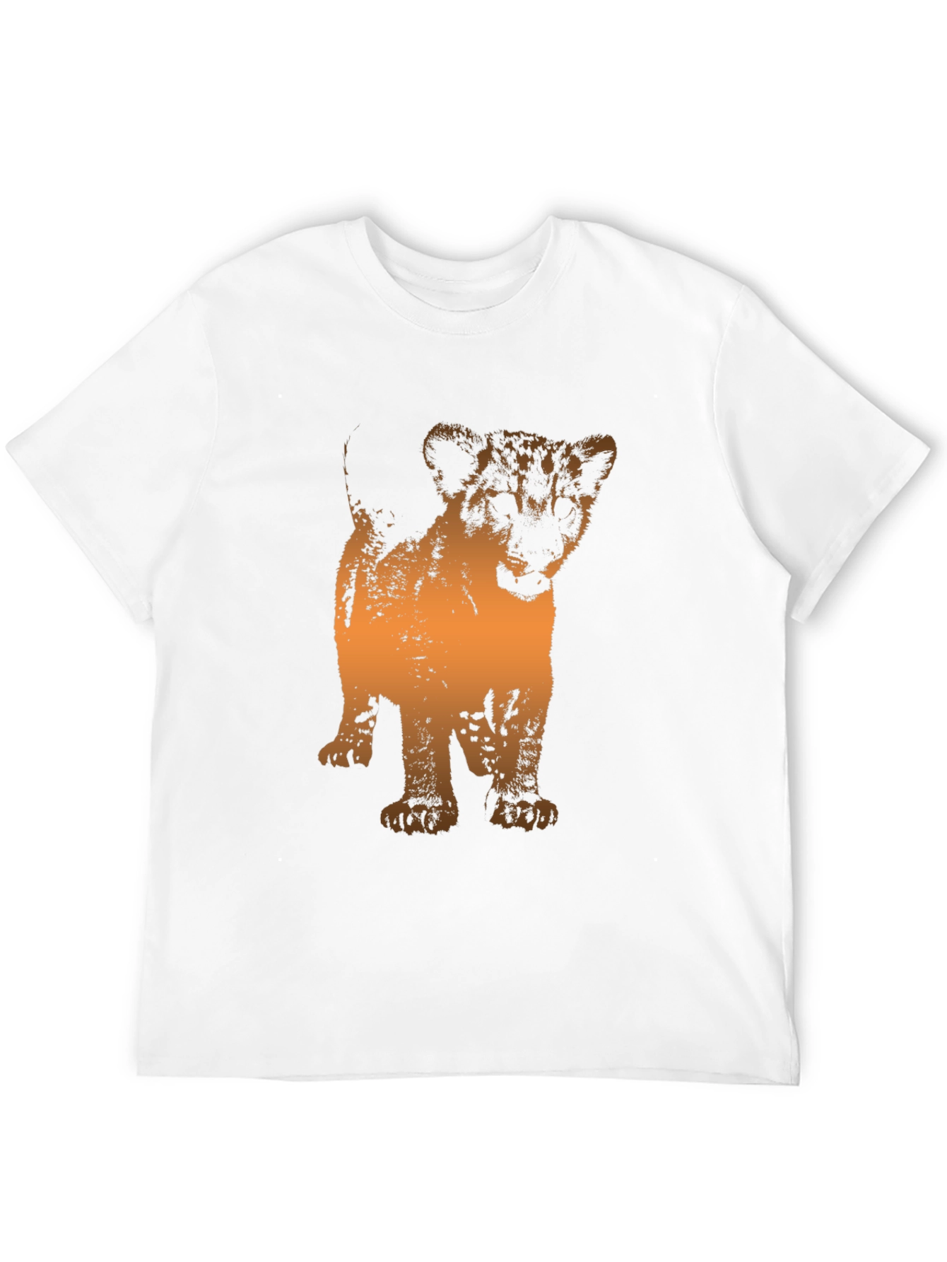 Lion Cub Graphic Tee - Black T-Shirt