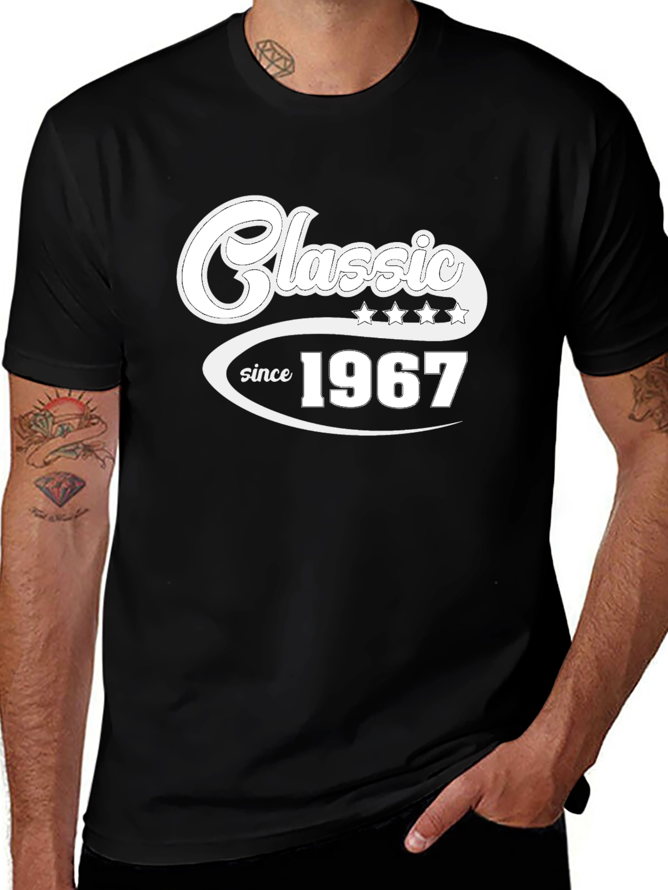 Classic Since 1967 Black Graphic Tee