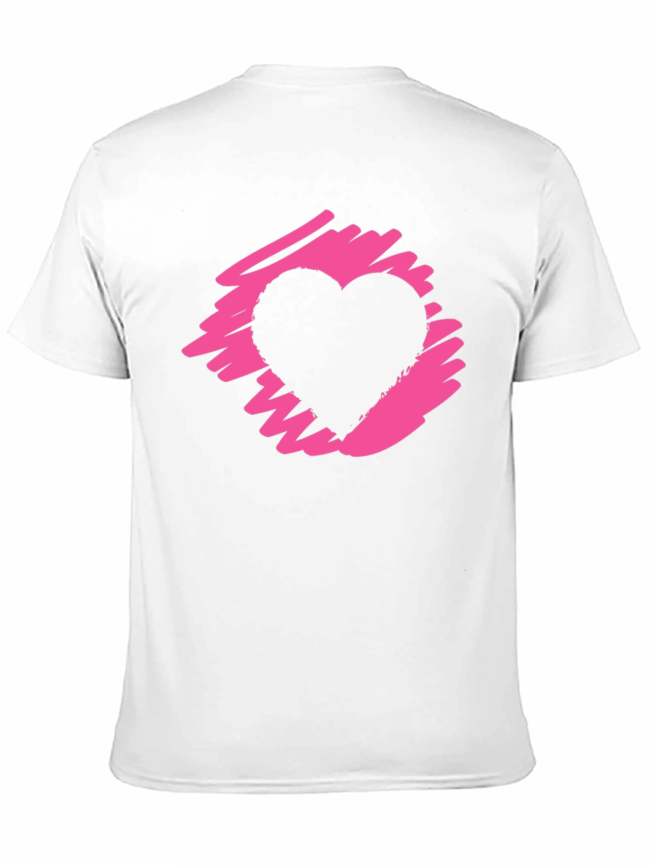 Heart Graphic Black T-Shirt