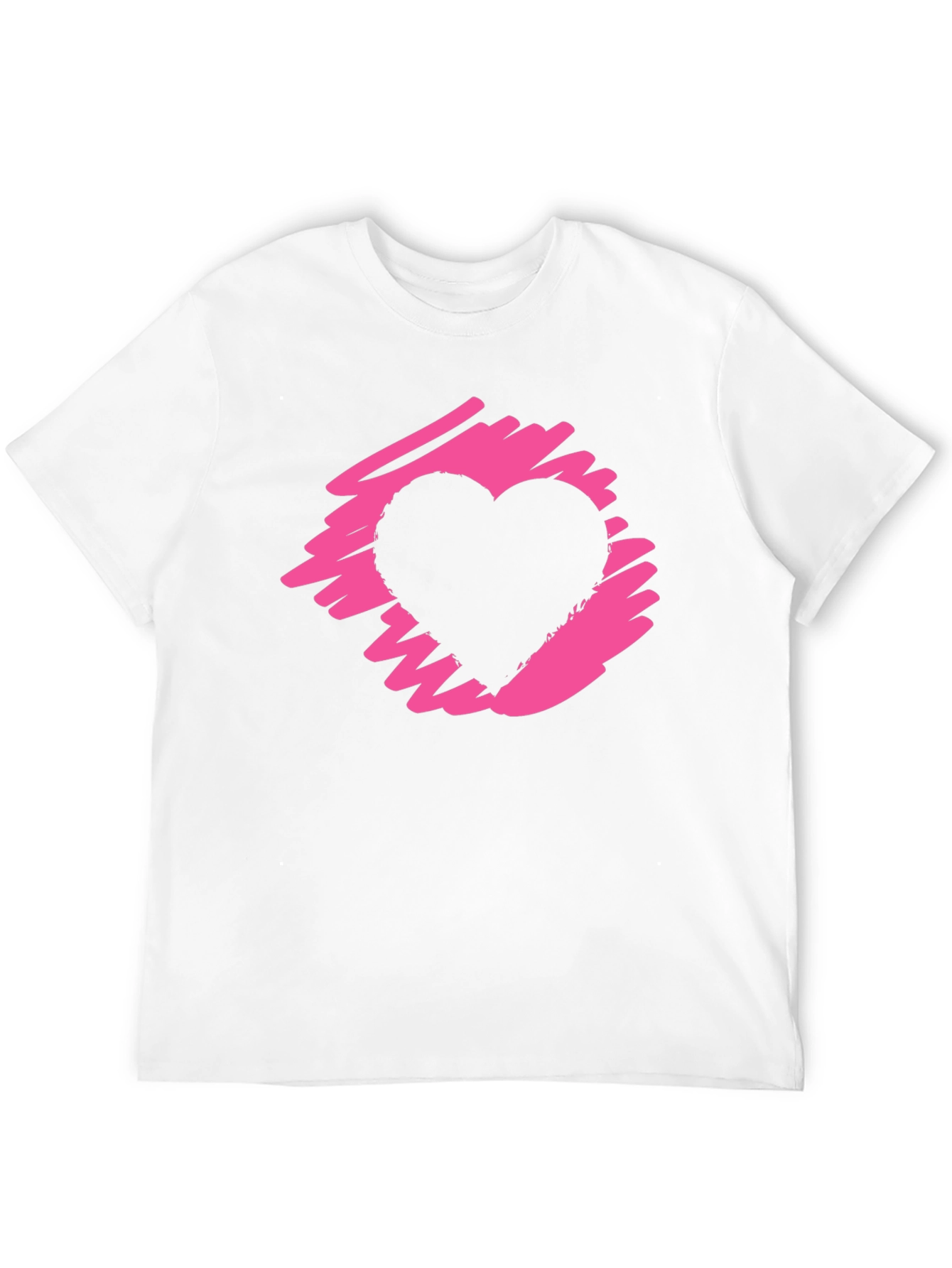 Heart Graphic Black T-Shirt