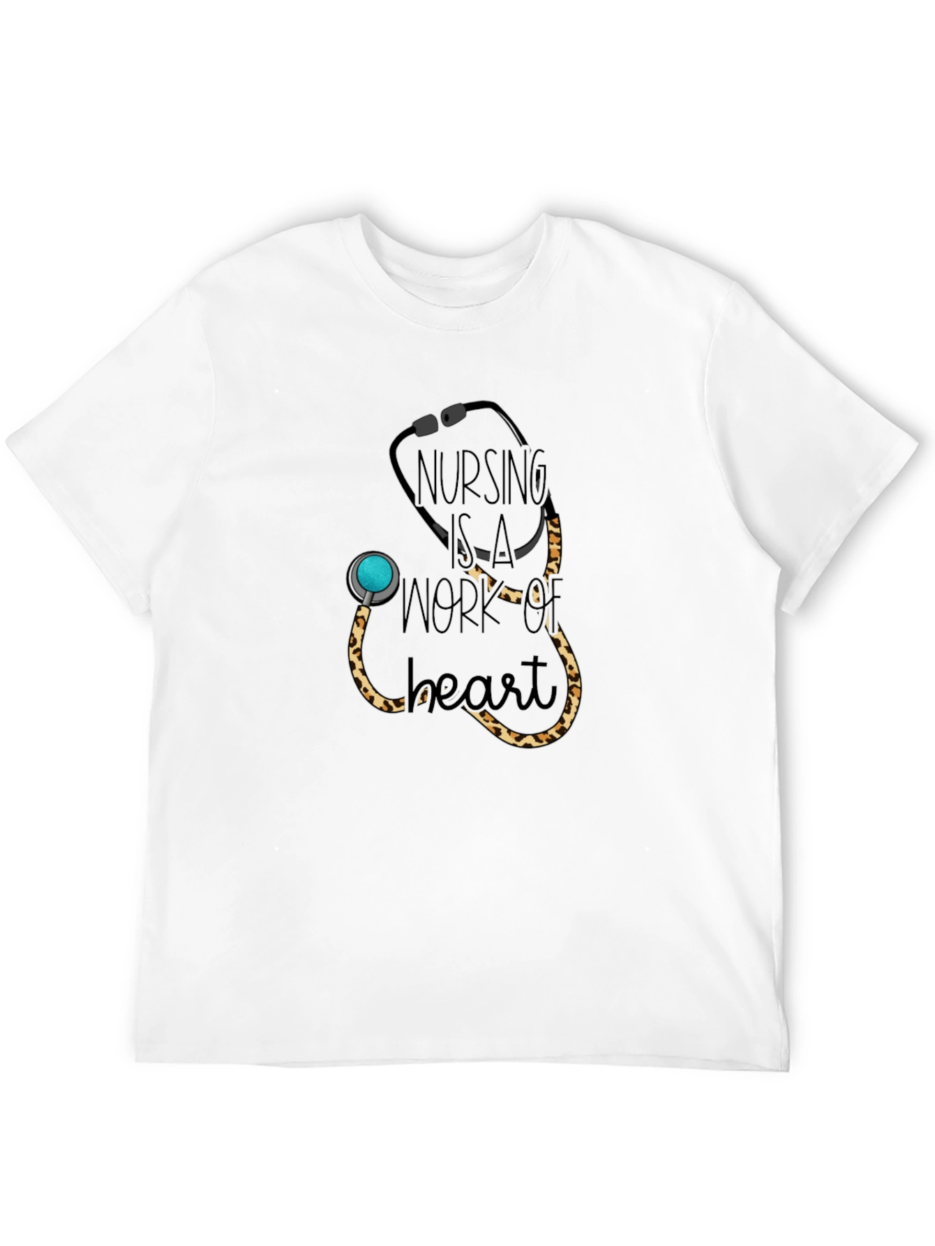Nursing is a Work of Heart T-Shirt