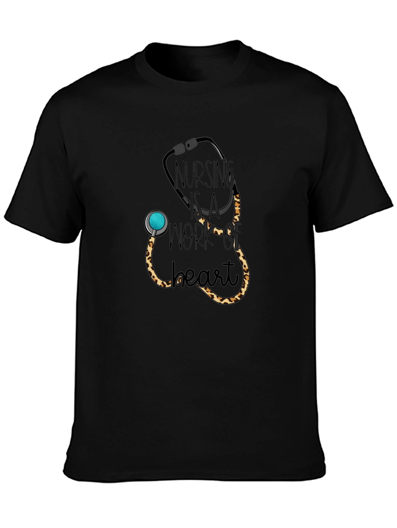 Nursing is a Work of Heart T-Shirt