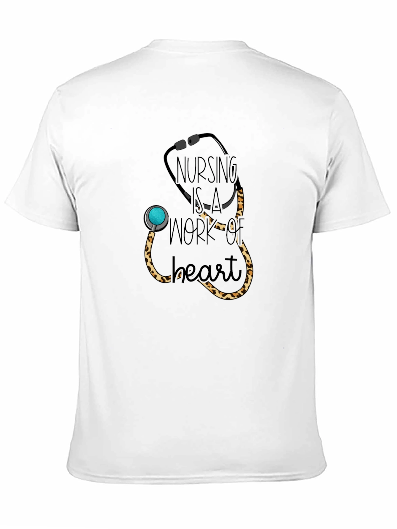 Nursing is a Work of Heart T-Shirt
