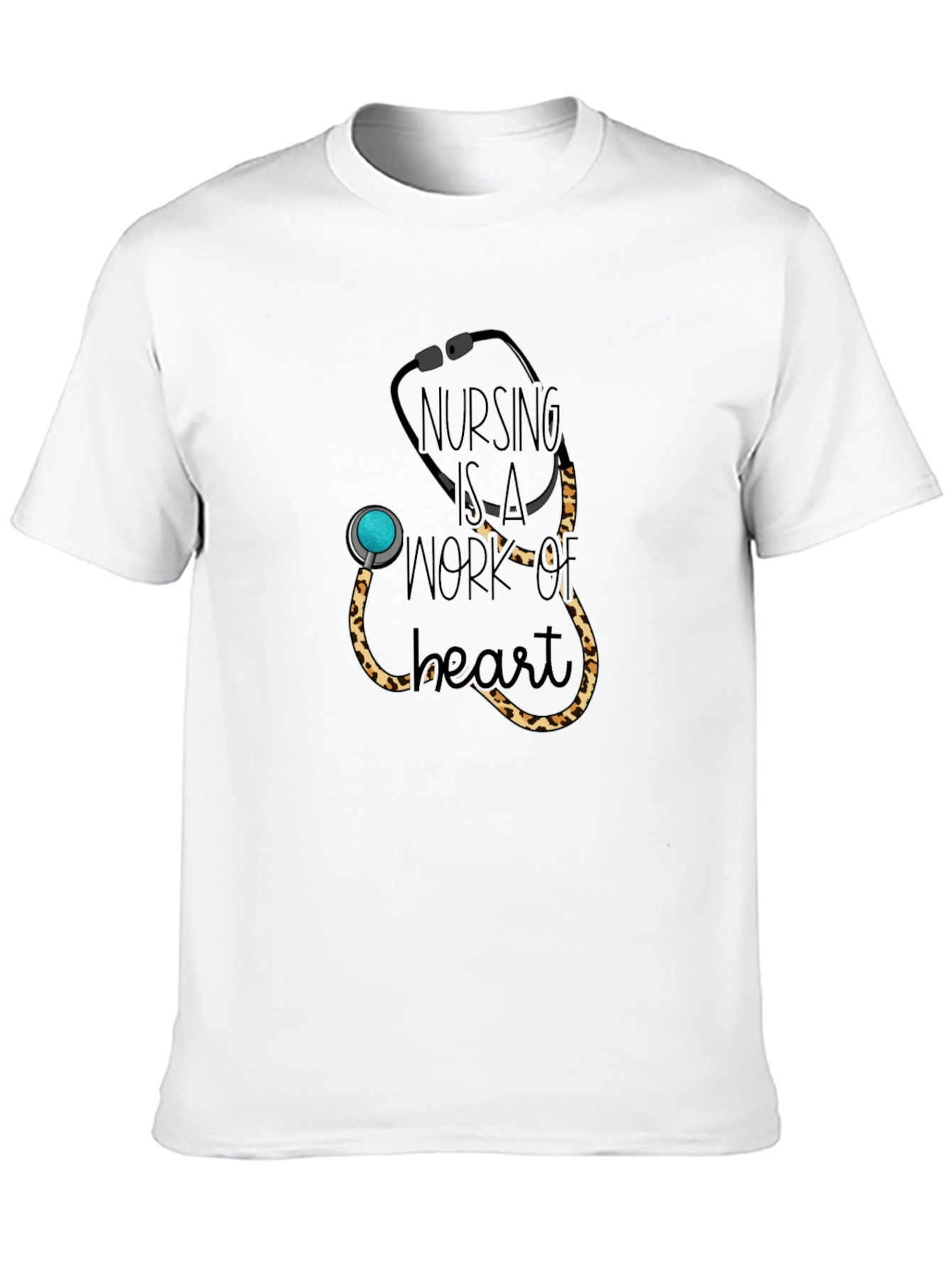 Nursing is a Work of Heart T-Shirt
