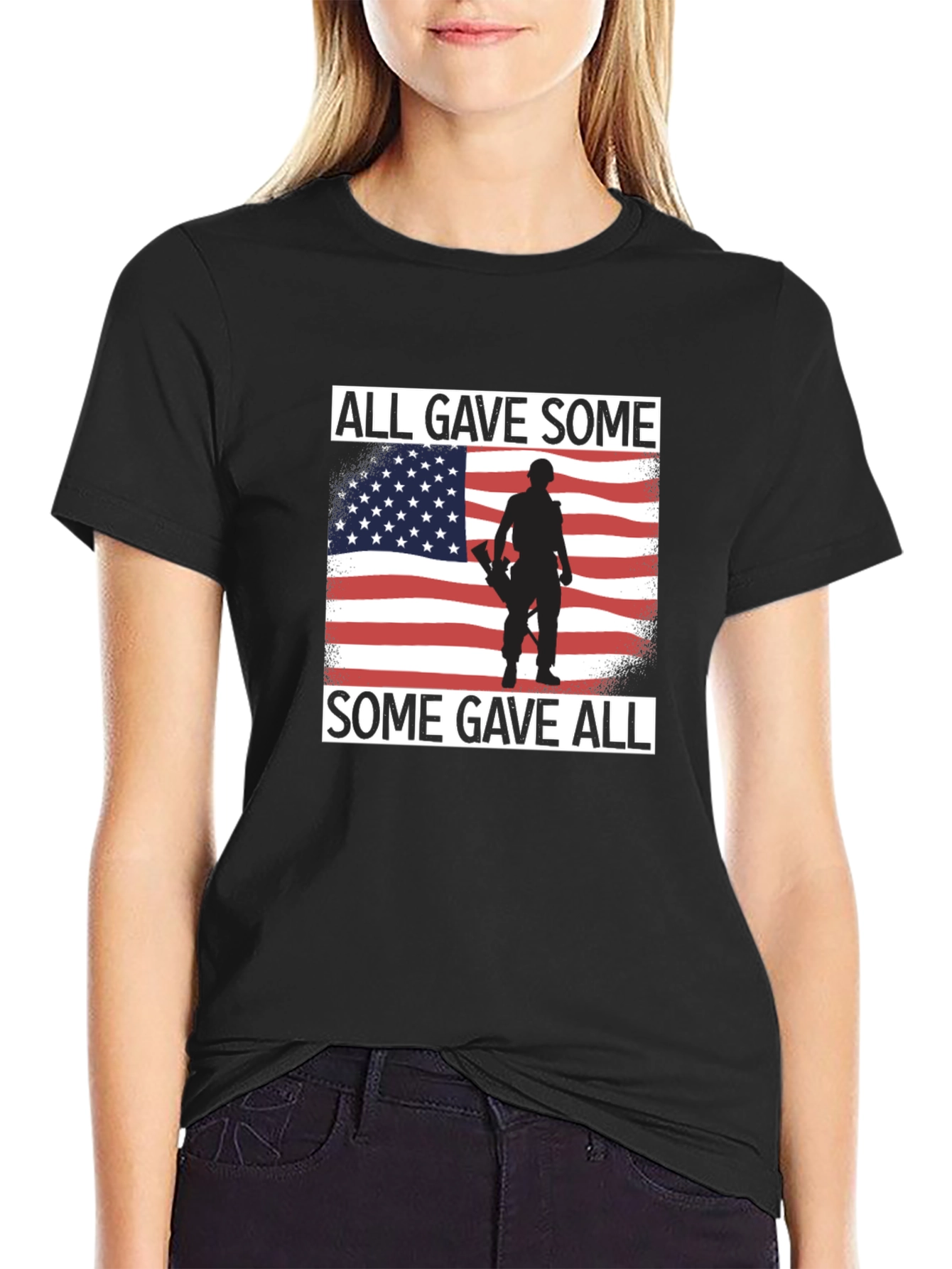 All Gave Some Patriotic Graphic Tee