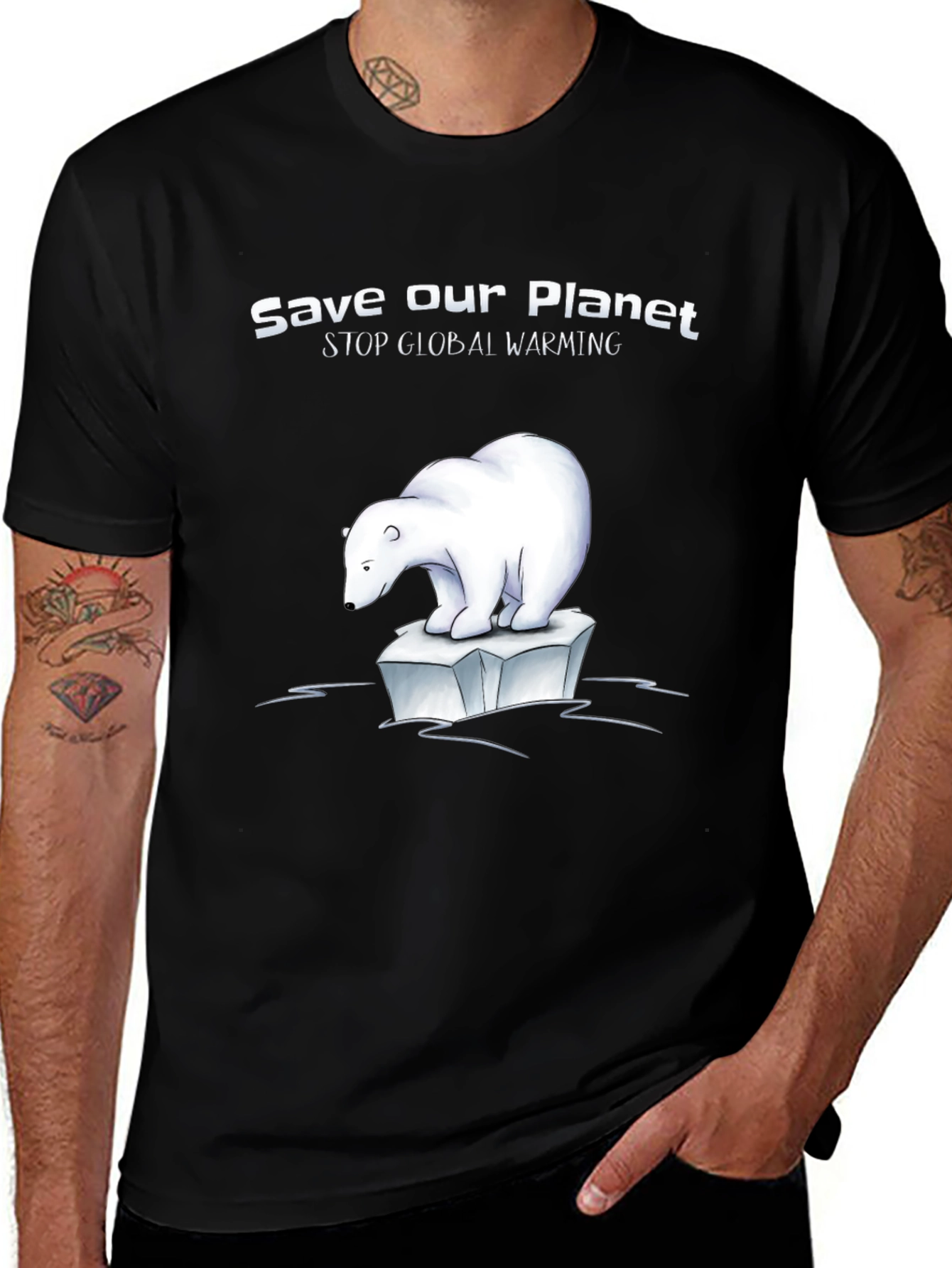 Save Our Planet Tee - Global Warming Awareness