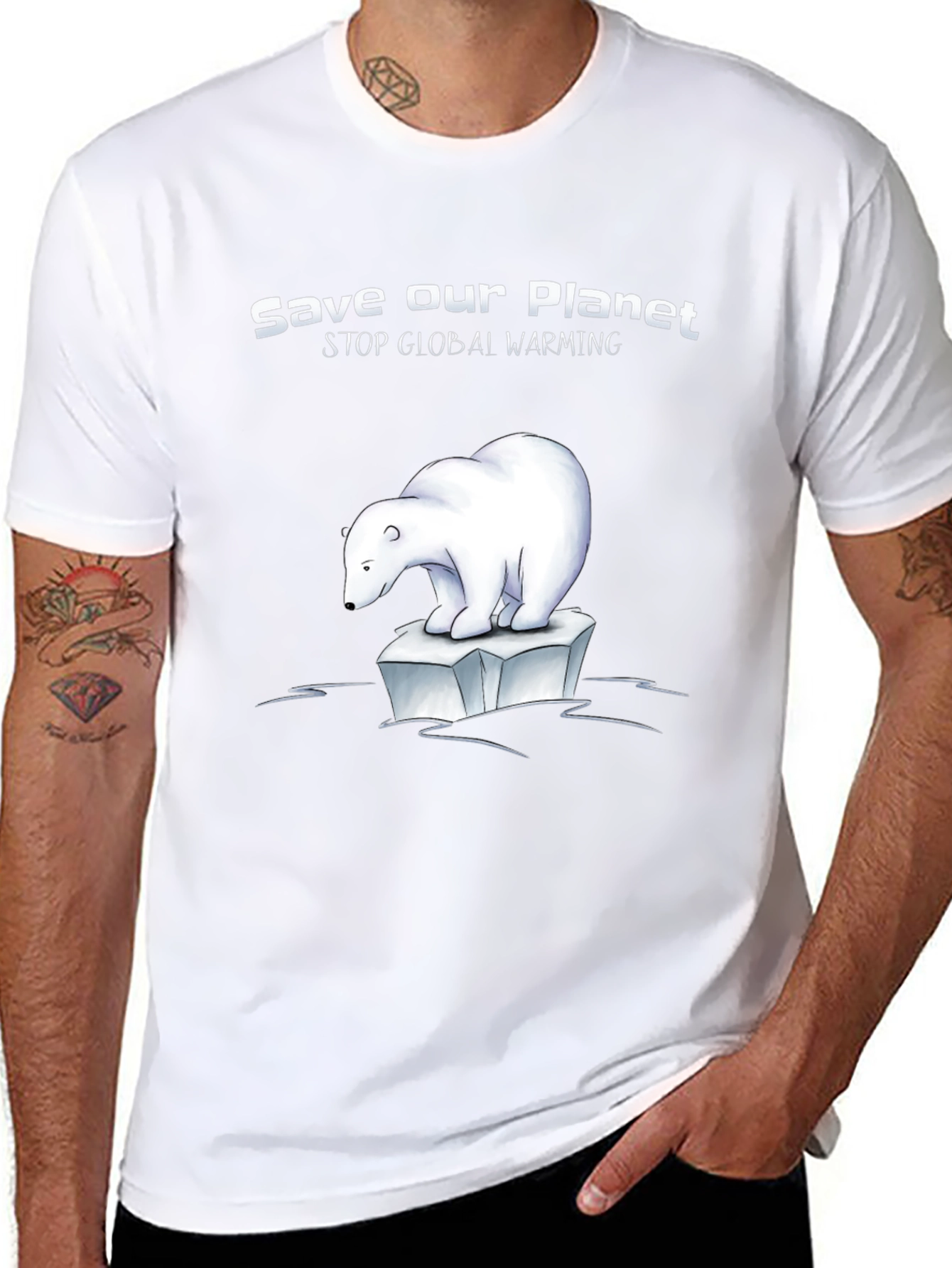 Save Our Planet Tee - Global Warming Awareness