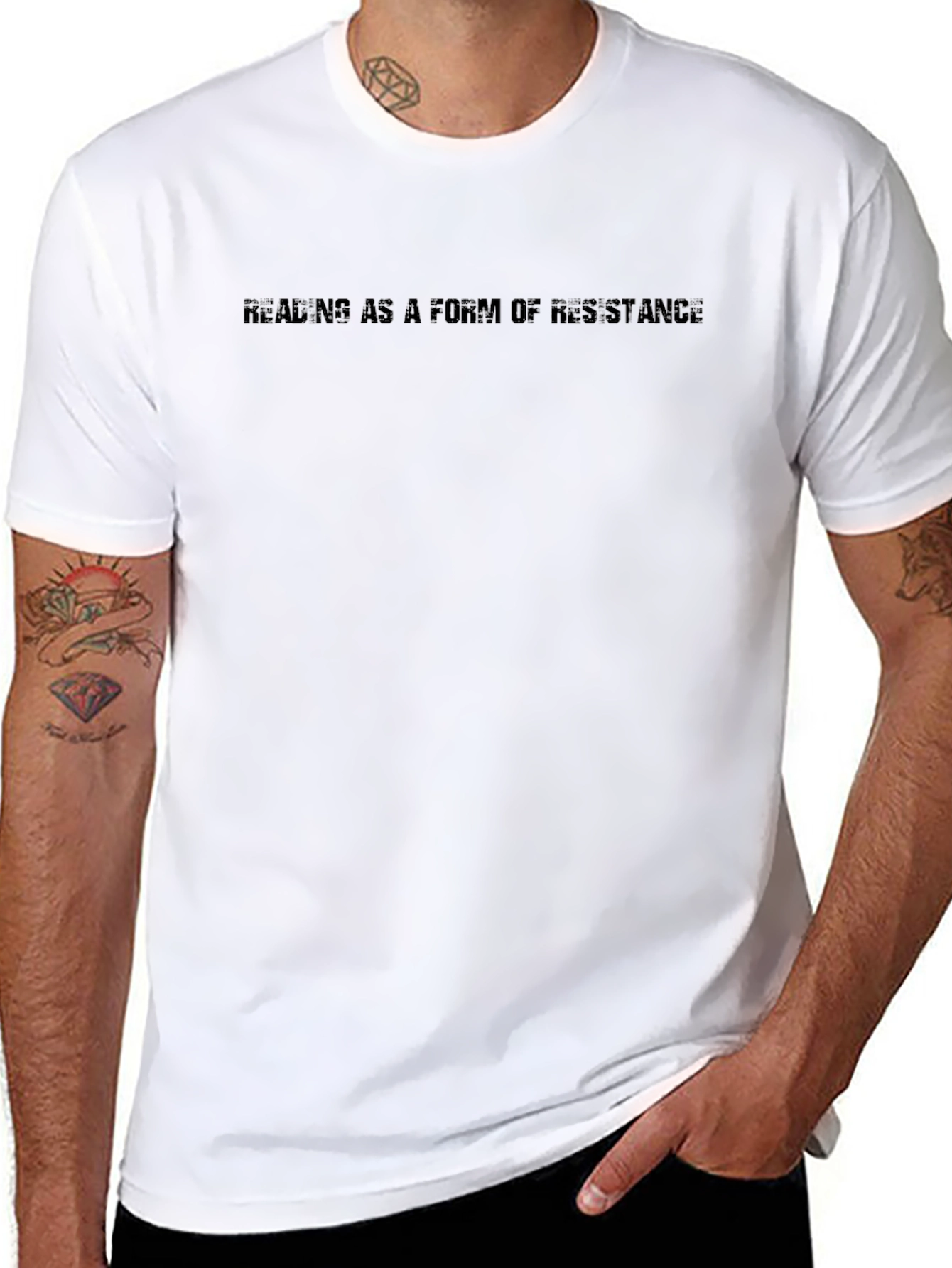 Reading as a Form of Resistance T-Shirt