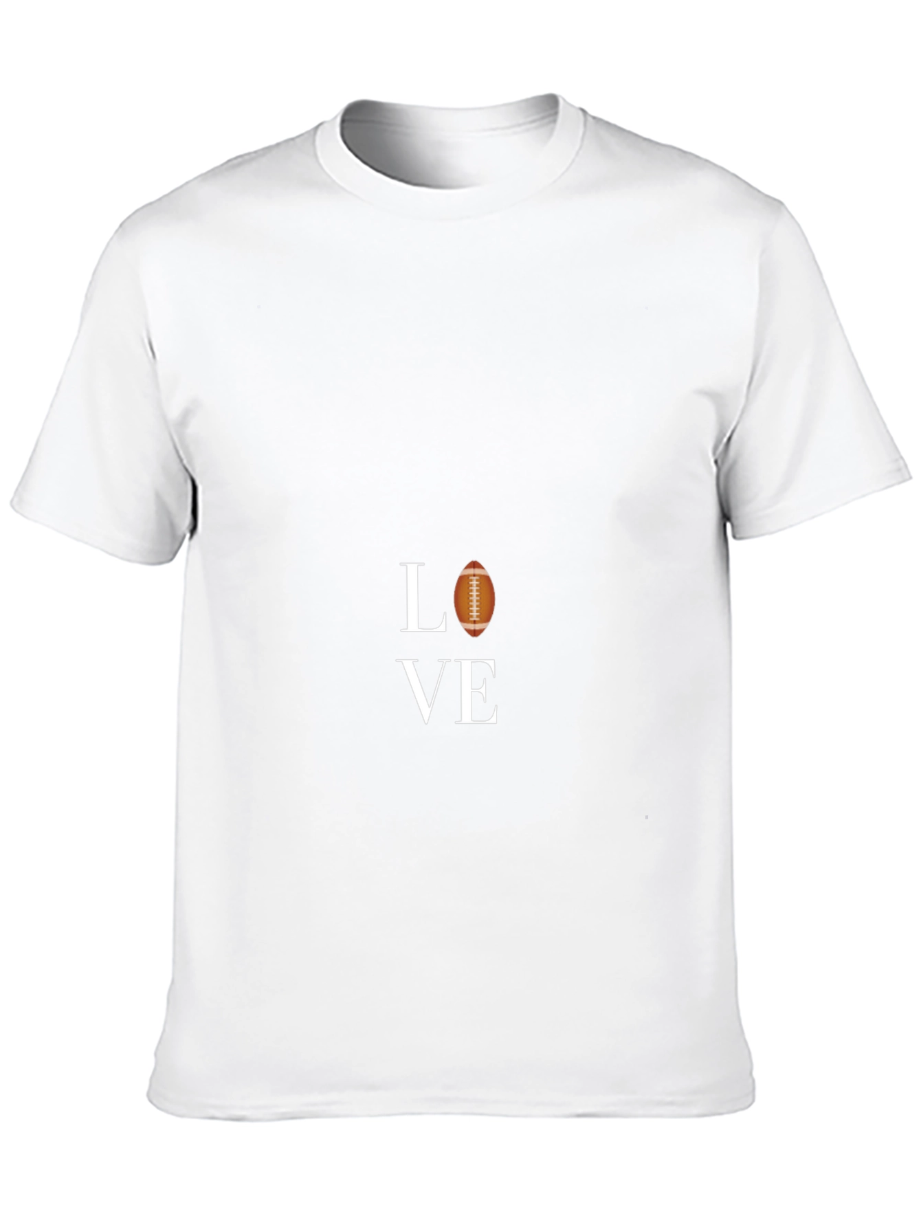 Love Football Graphic T-Shirt