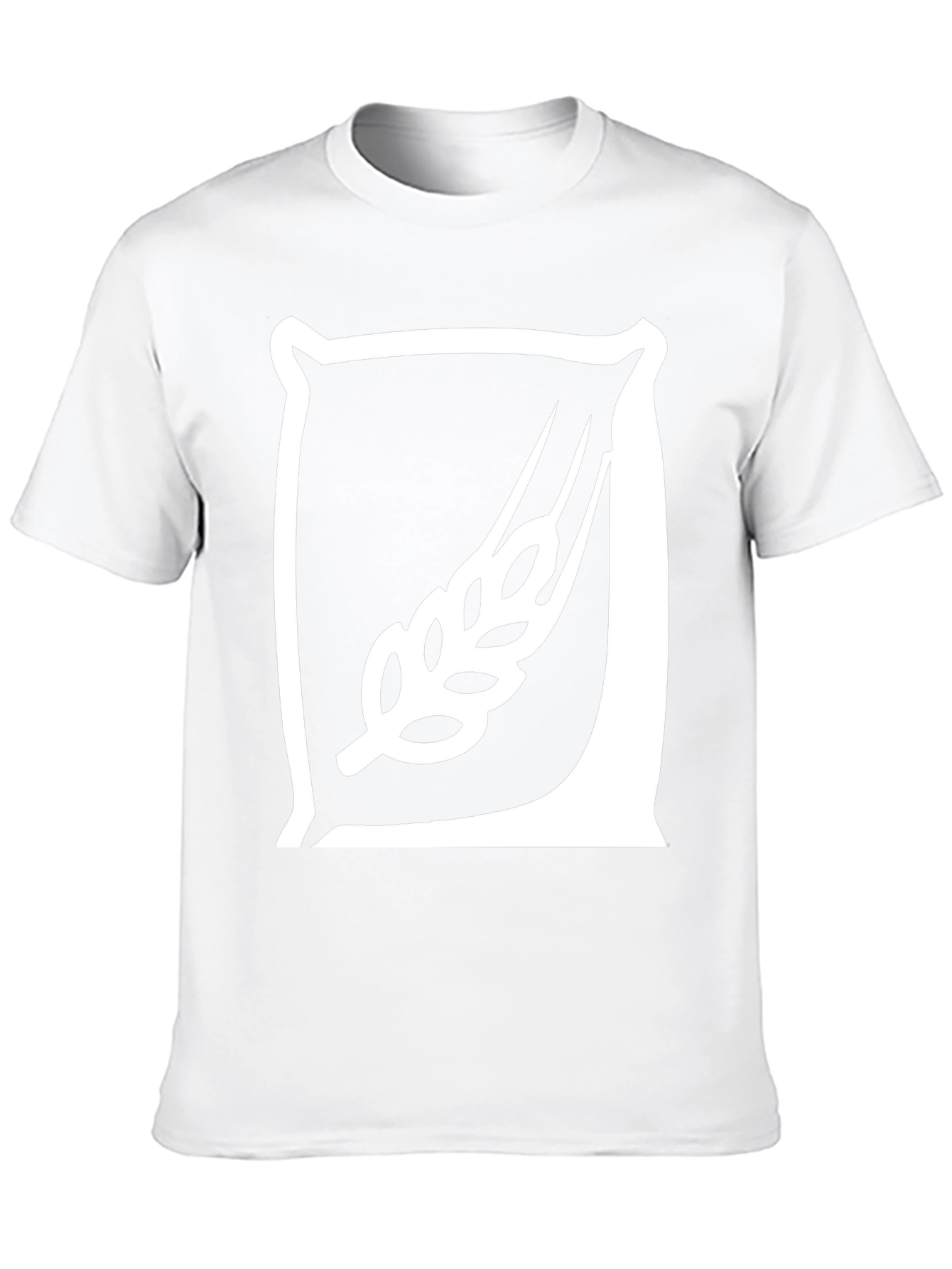 Wheat Sack Graphic Tee - Black Cotton T-Shirt