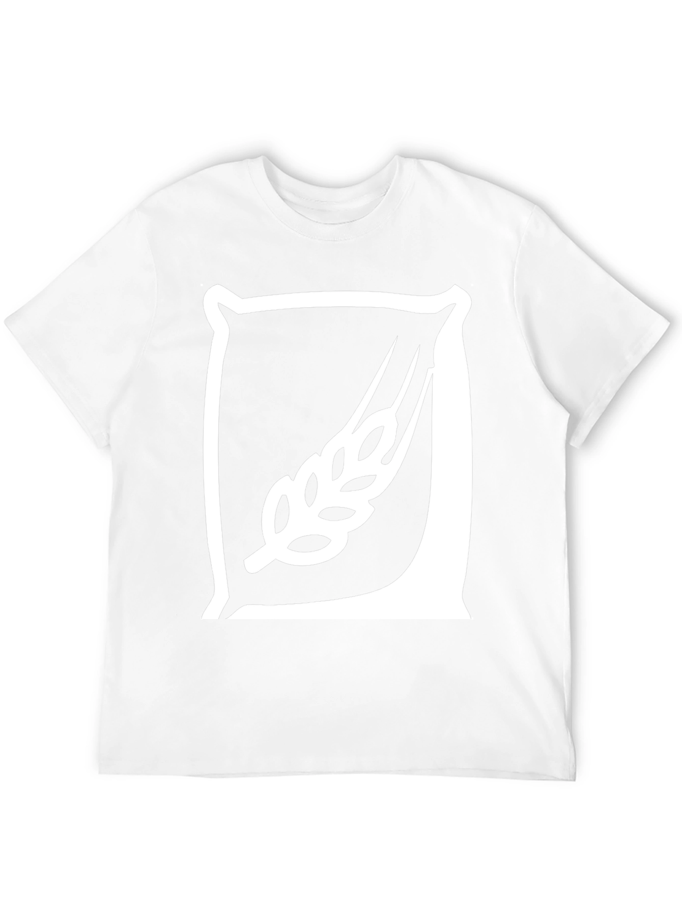 Wheat Sack Graphic Tee - Black Cotton T-Shirt