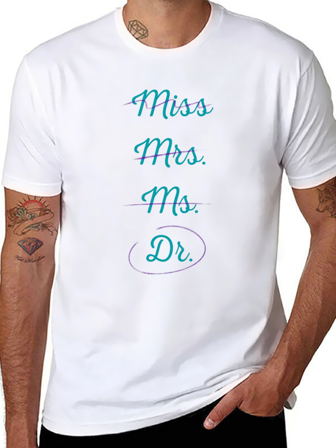 Miss Mrs Ms Dr T-Shirt - Funny Graduation Tee