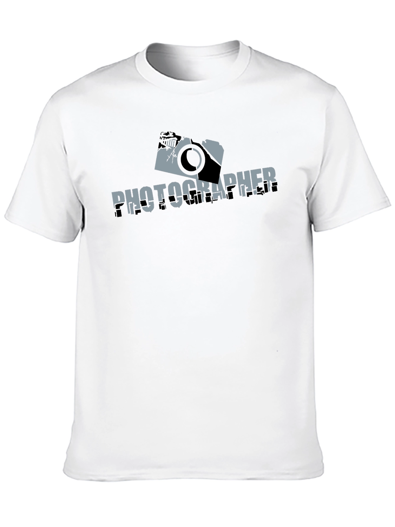 Photographer Graphic T-Shirt - Black