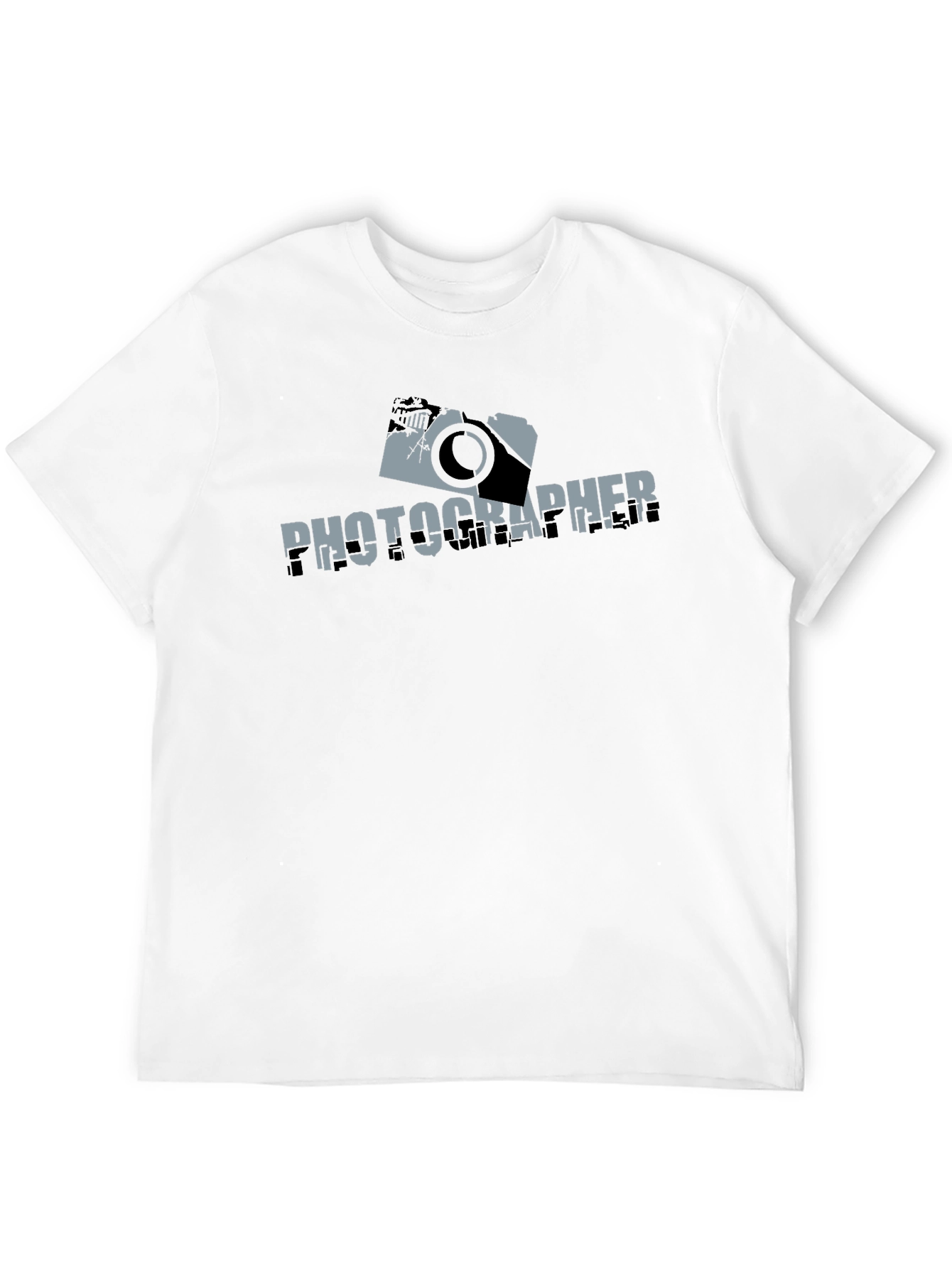 Photographer Graphic T-Shirt - Black