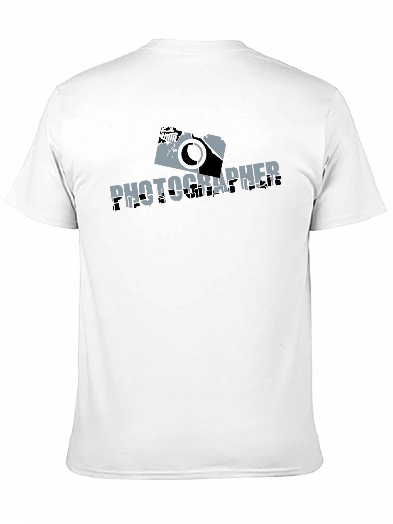 Photographer Graphic T-Shirt - Black