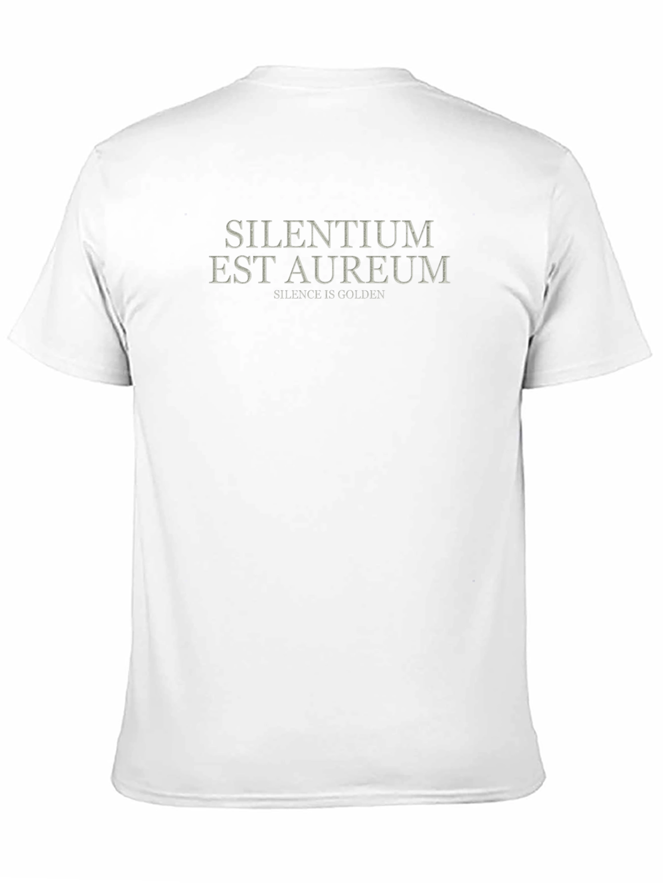 Silentium Est Aureum T-Shirt - Silence is Golden