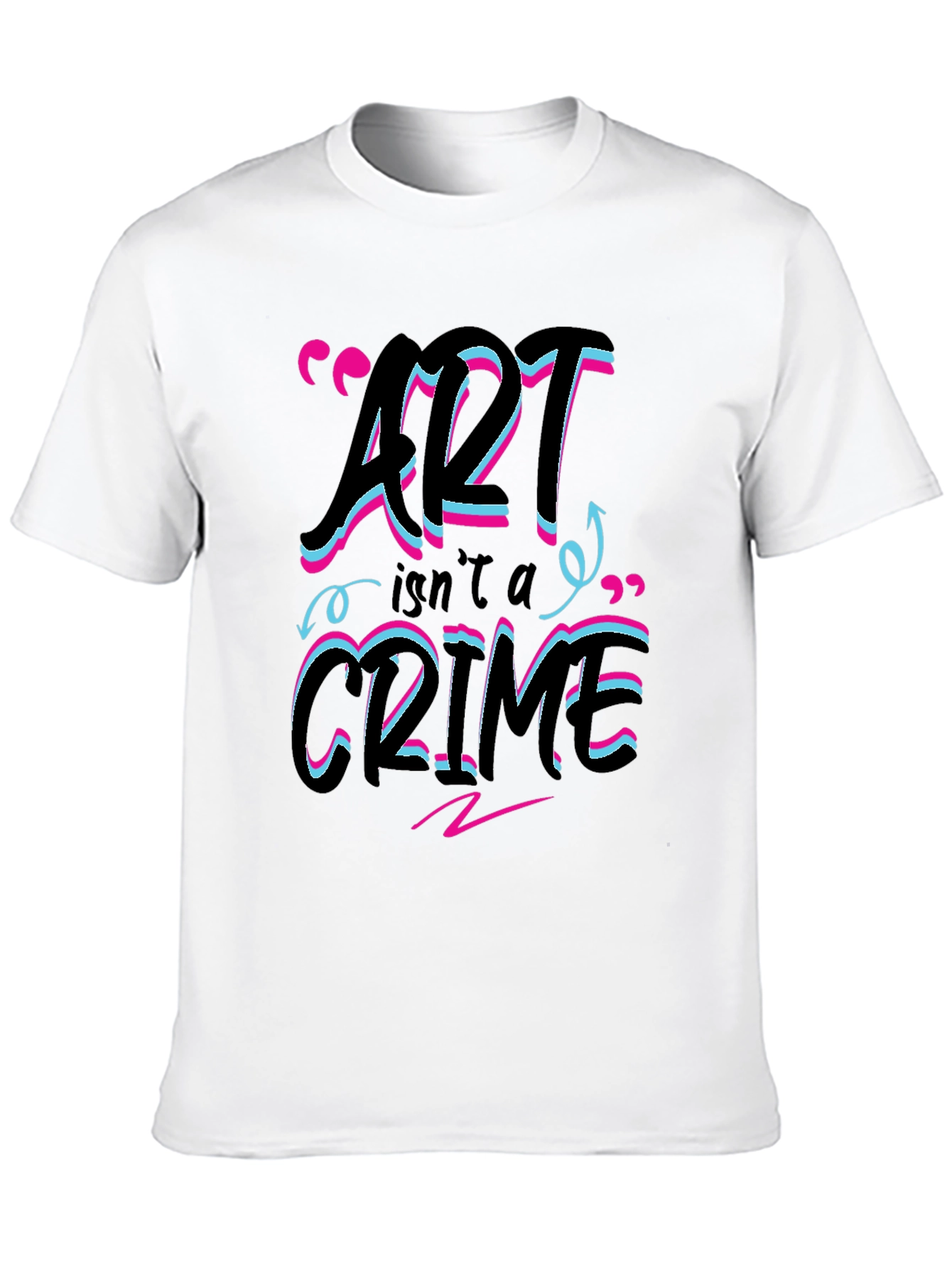 Art Isnt a Crime Graphic Tee