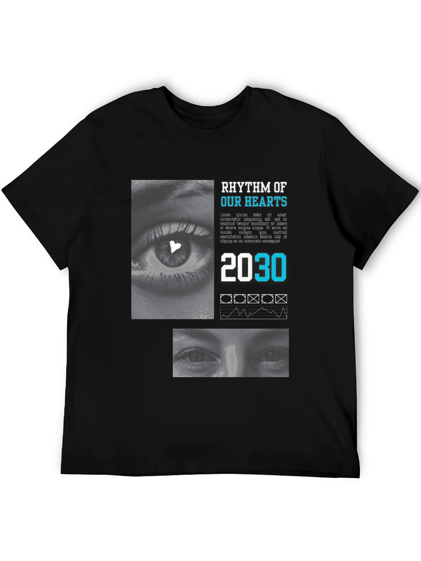 Rhythm of Our Hearts 2030 Graphic Tee