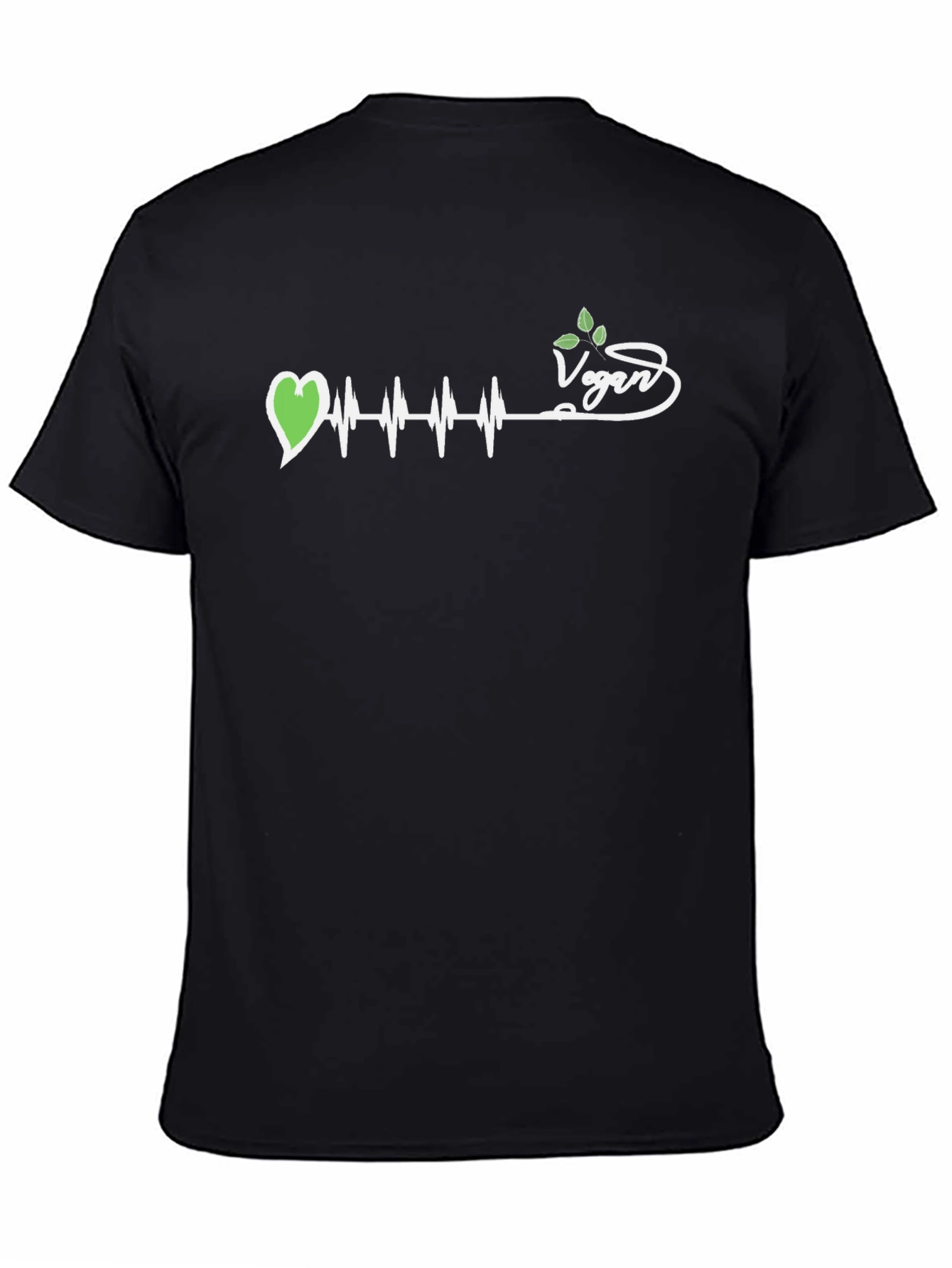 Vegan Heartbeat T-Shirt - Stylish & Comfortable!