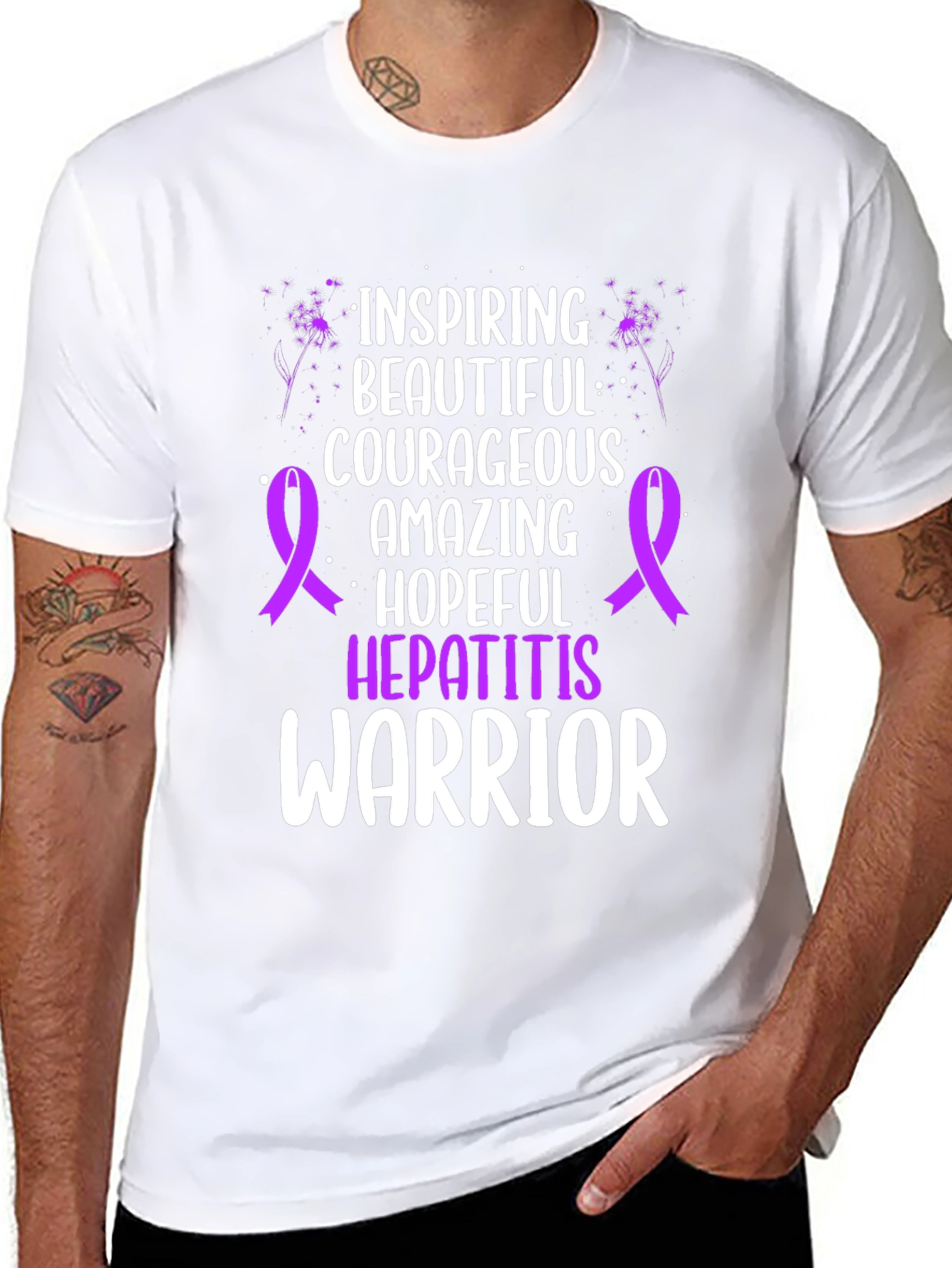 Hepatitis Warrior T-Shirt - Inspiring Awareness