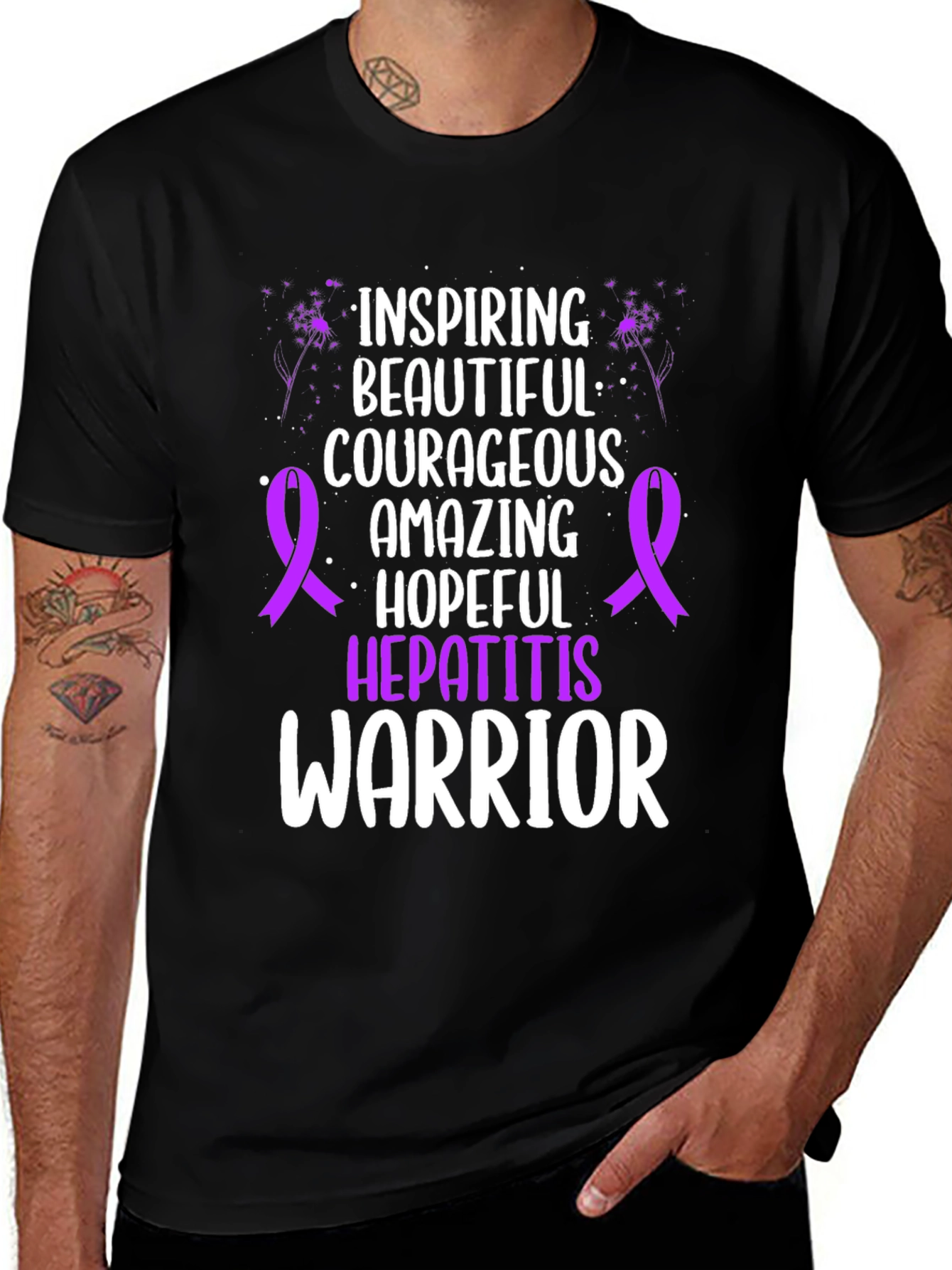 Hepatitis Warrior T-Shirt - Inspiring Awareness