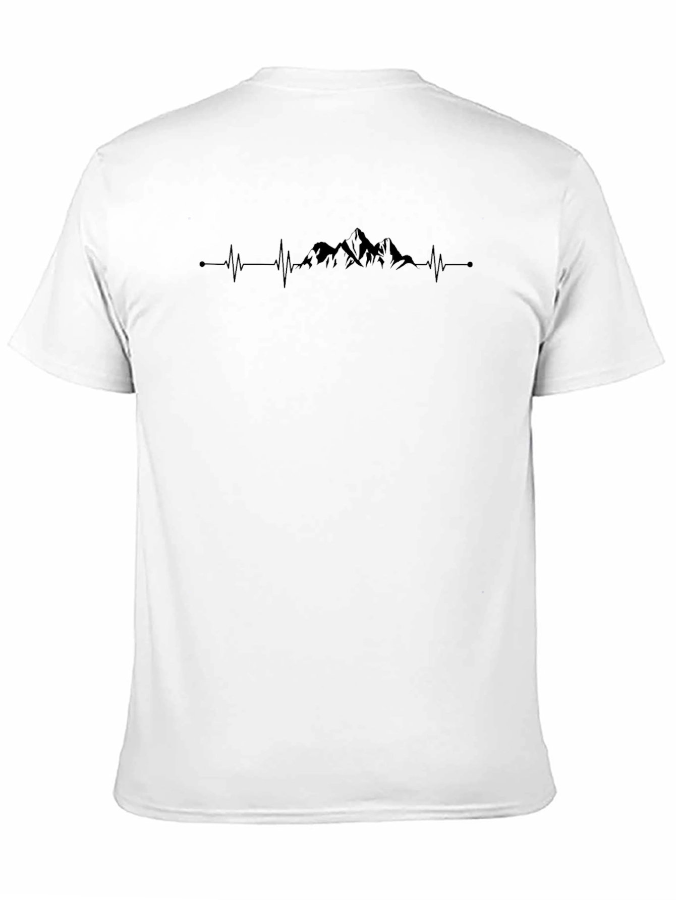 Mountain Heartbeat Graphic Tee - Adventure Awaits