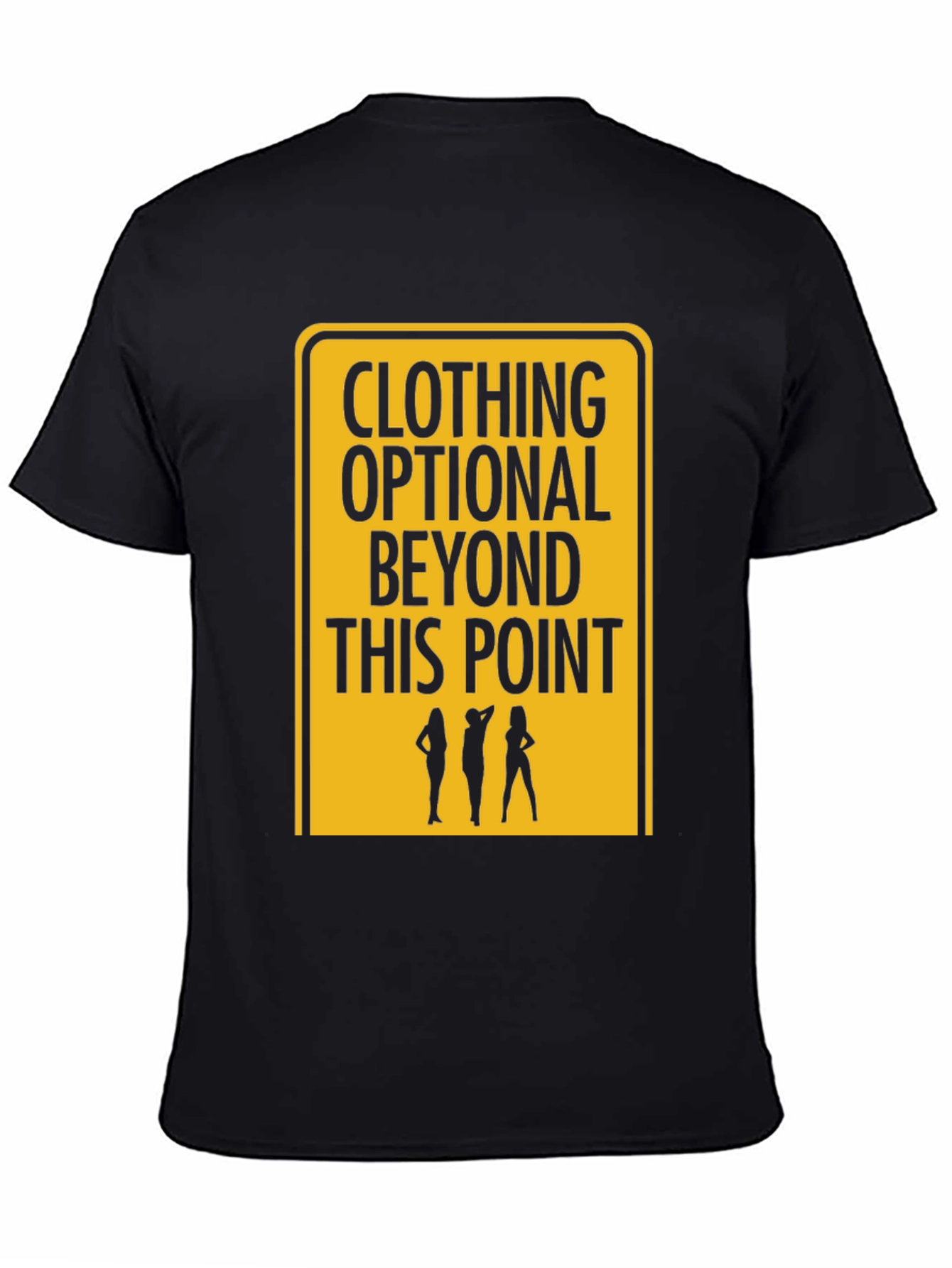 Clothing Optional T-Shirt - Funny Graphic Tee