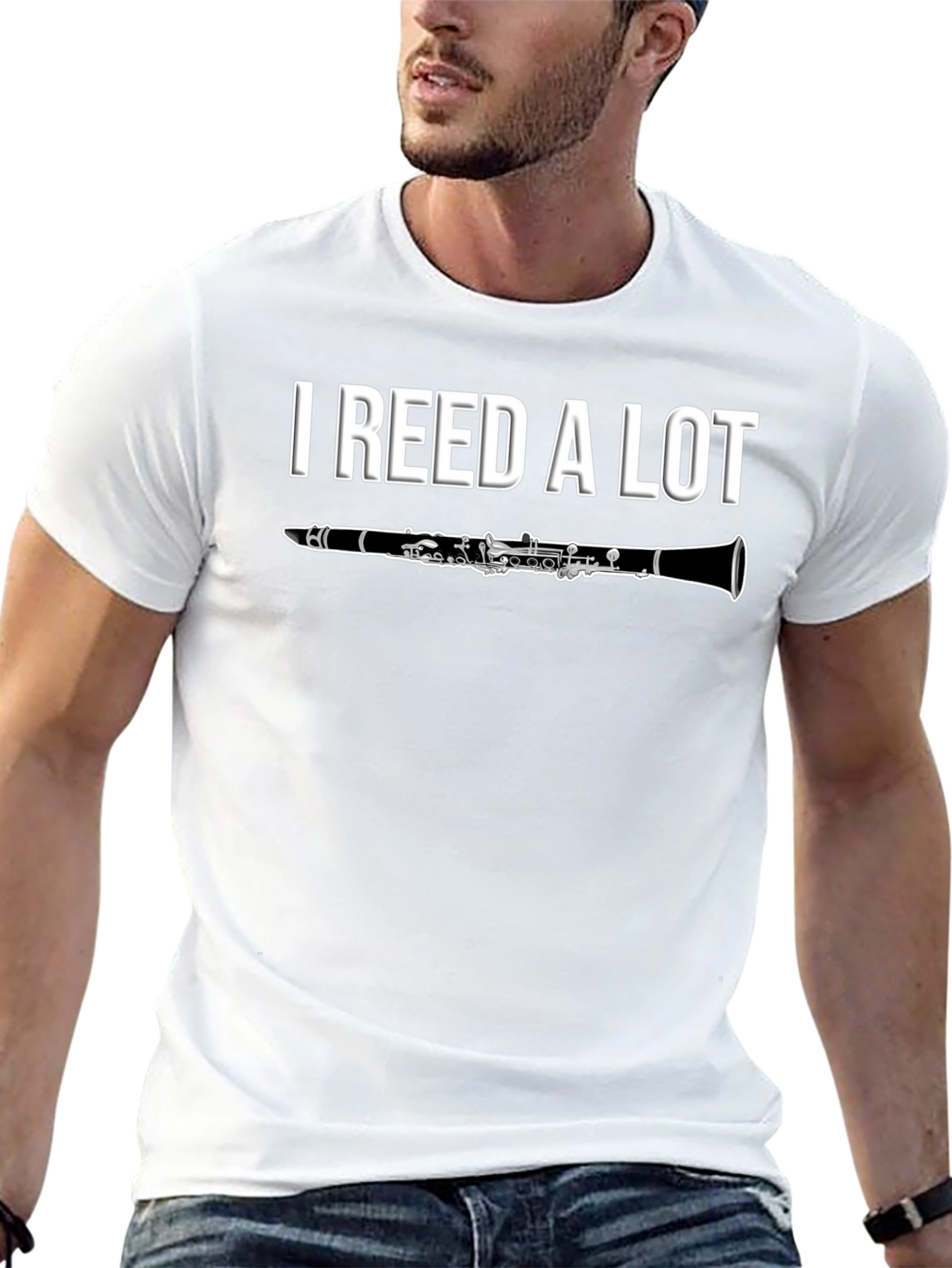 I Reed A Lot Clarinet Player T-Shirt