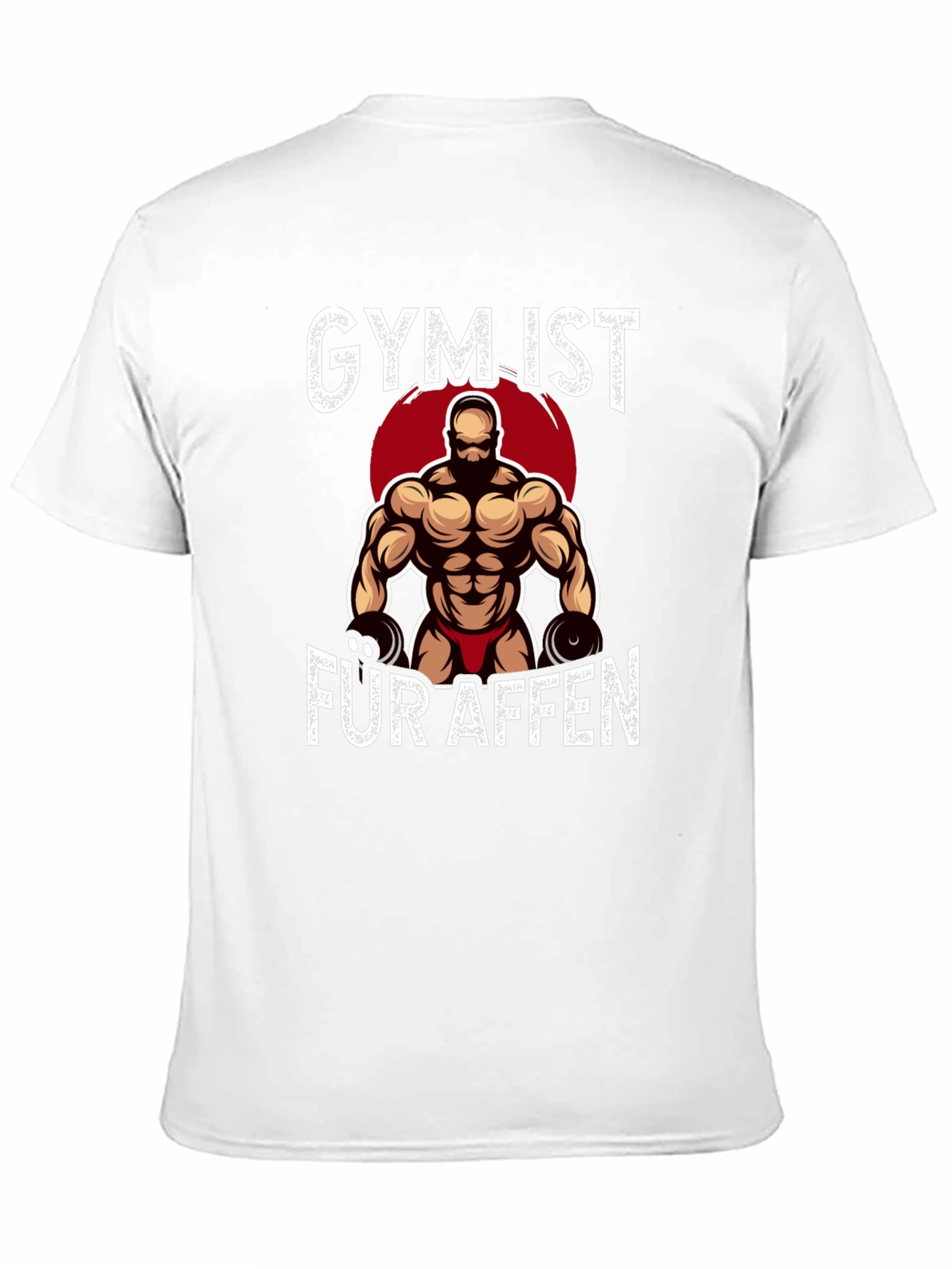 Gym Ist Fur Affen Graphic T-Shirt