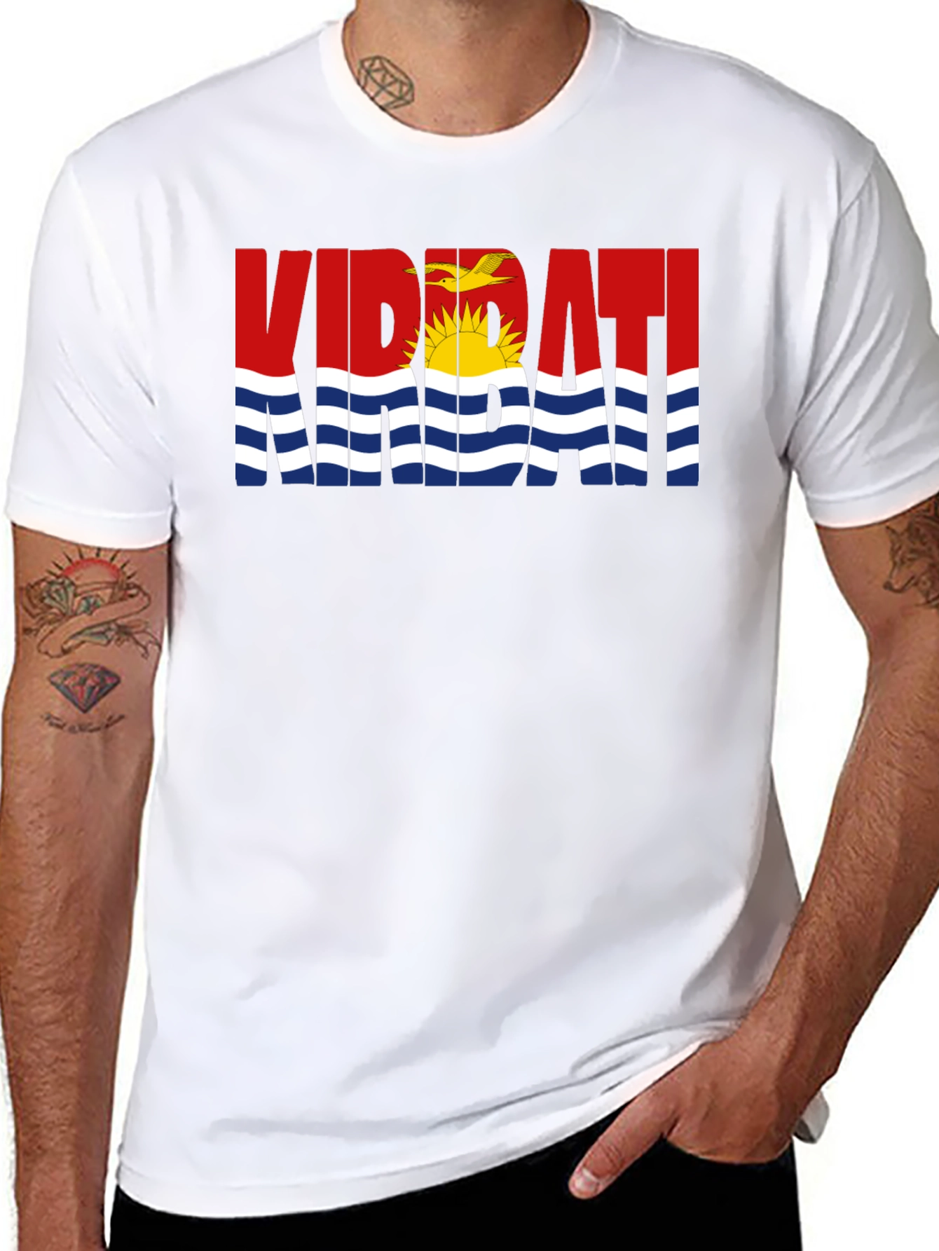Kiribati Flag T-Shirt - National Pride