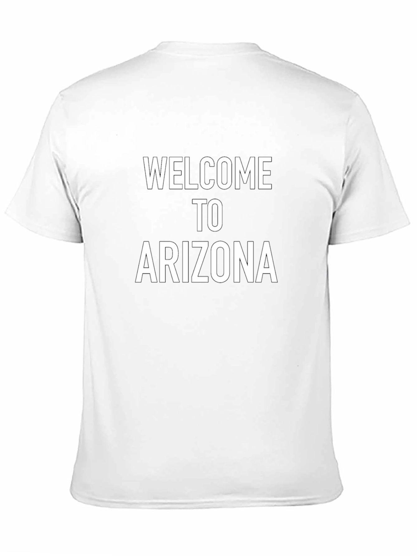 Welcome to Arizona T-Shirt - Black Graphic Tee