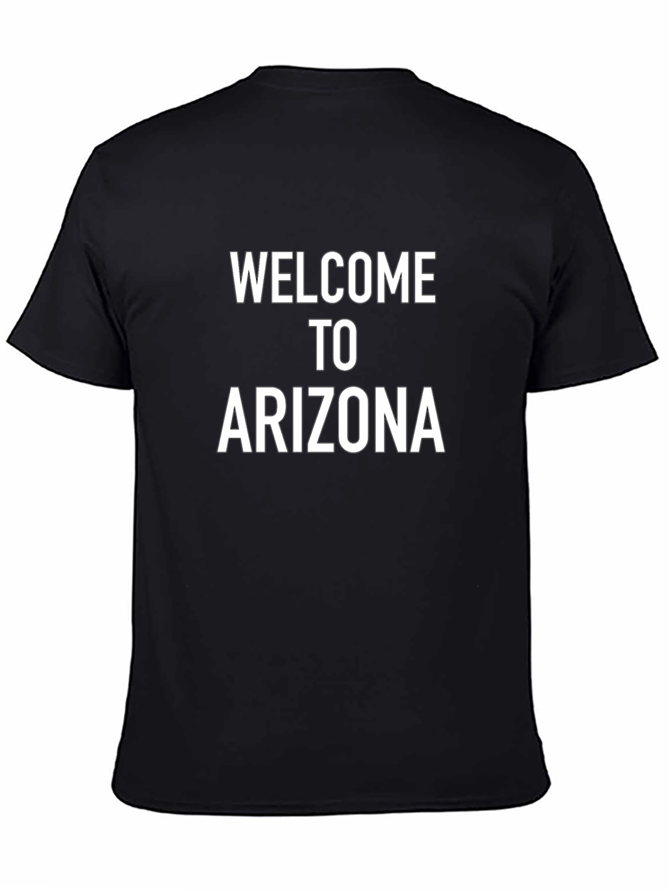 Welcome to Arizona T-Shirt - Black Graphic Tee