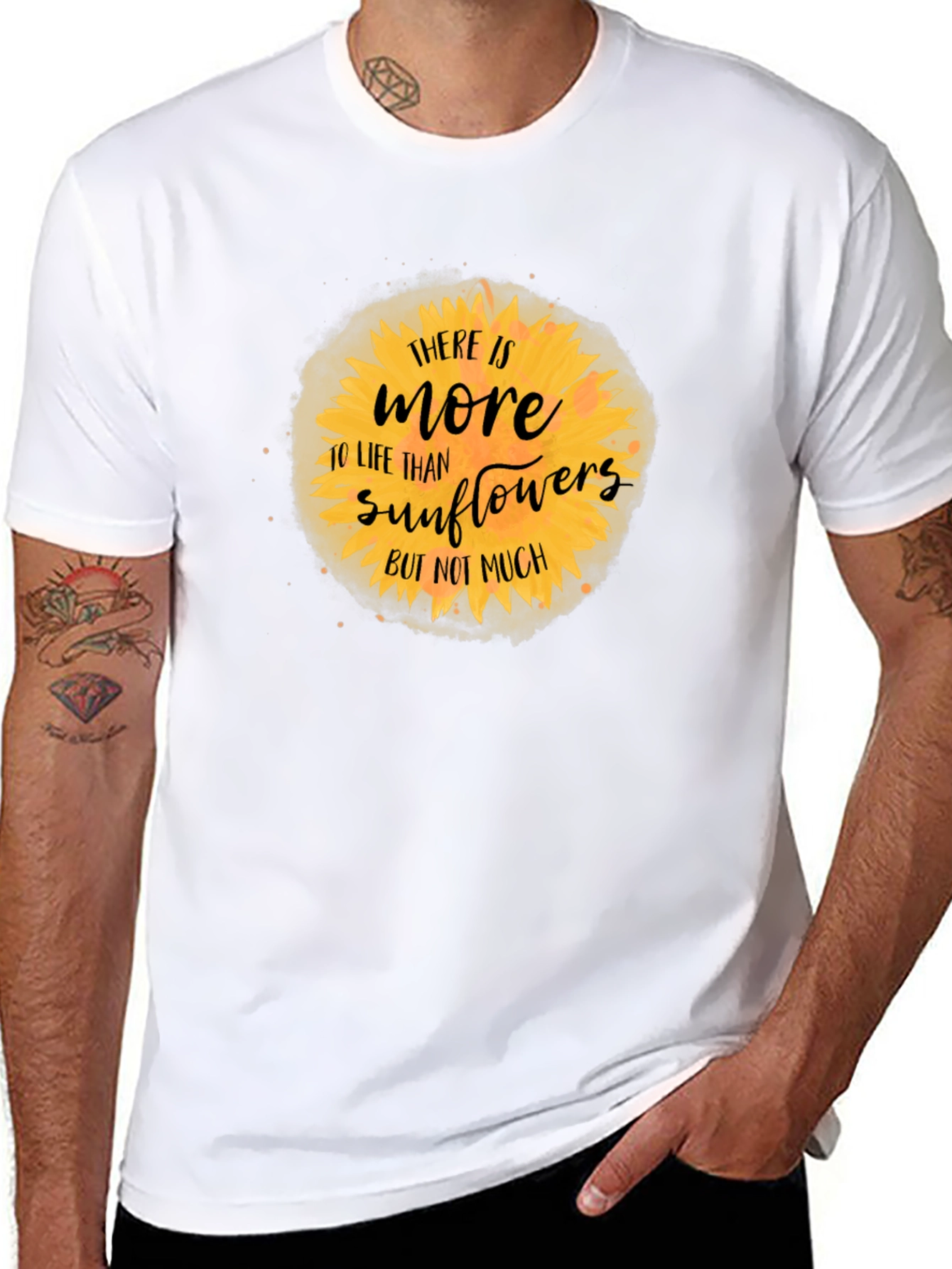 Sunflower Life T-Shirt - Stylish Graphic Tee