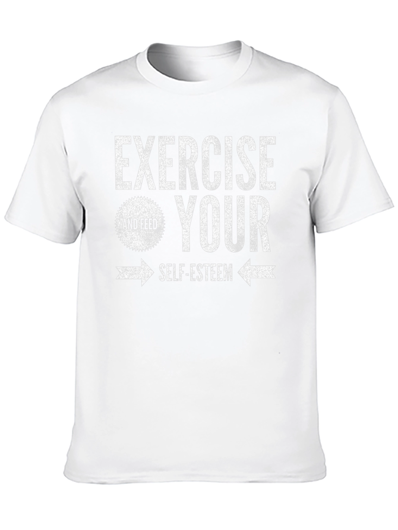 Exercise Your Self-Esteem Graphic Tee