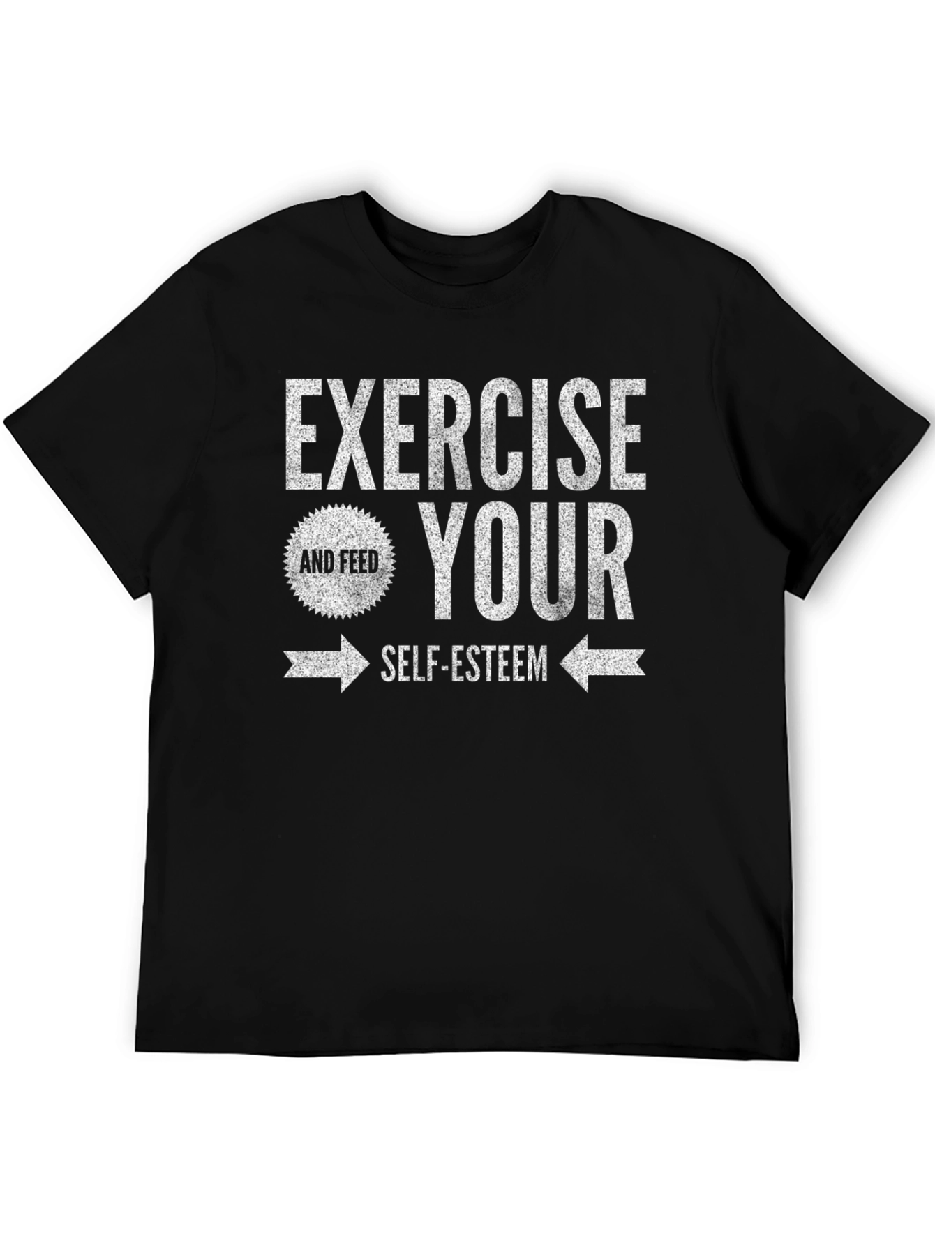 Exercise Your Self-Esteem Graphic Tee