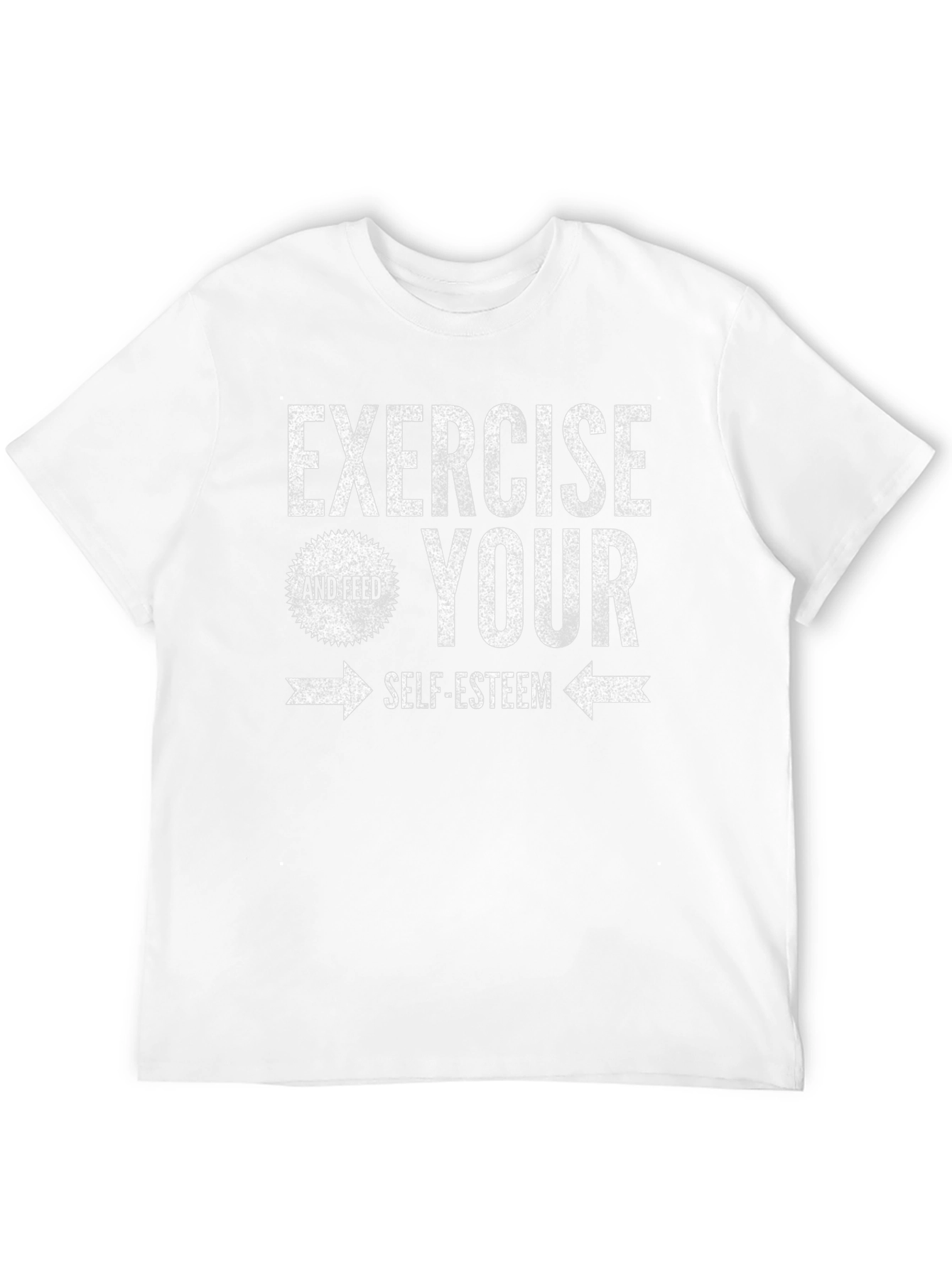 Exercise Your Self-Esteem Graphic Tee