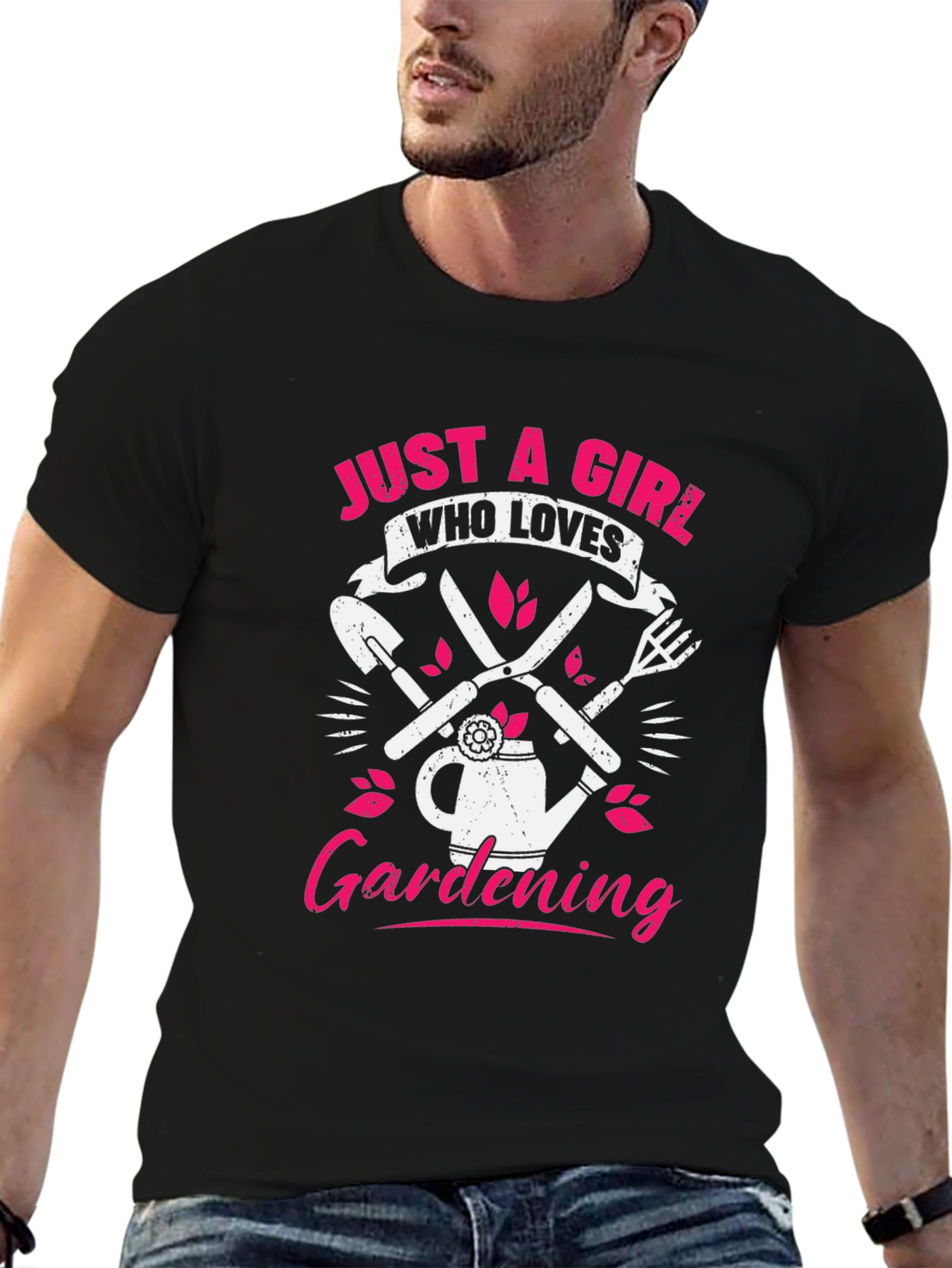 Just a Girl Who Loves Gardening T-Shirt