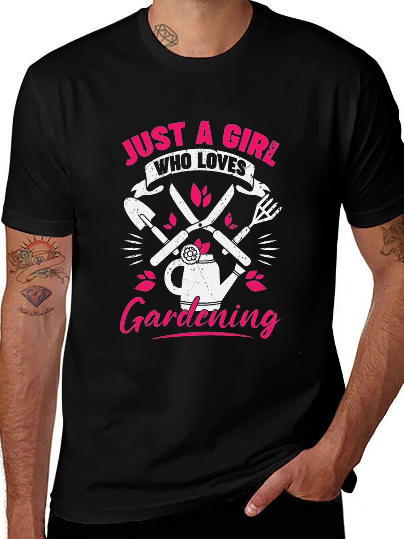 Just a Girl Who Loves Gardening T-Shirt