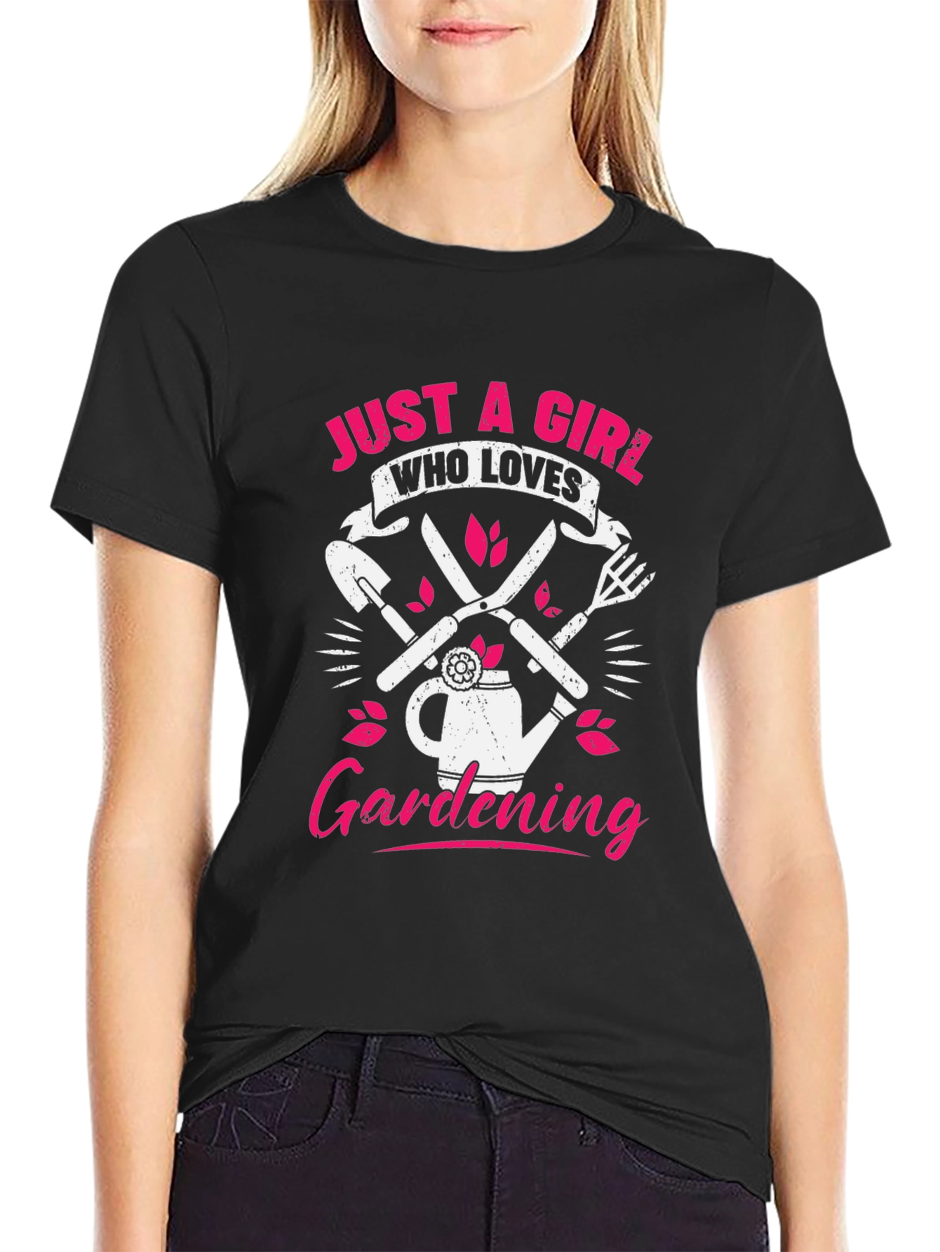 Just a Girl Who Loves Gardening T-Shirt
