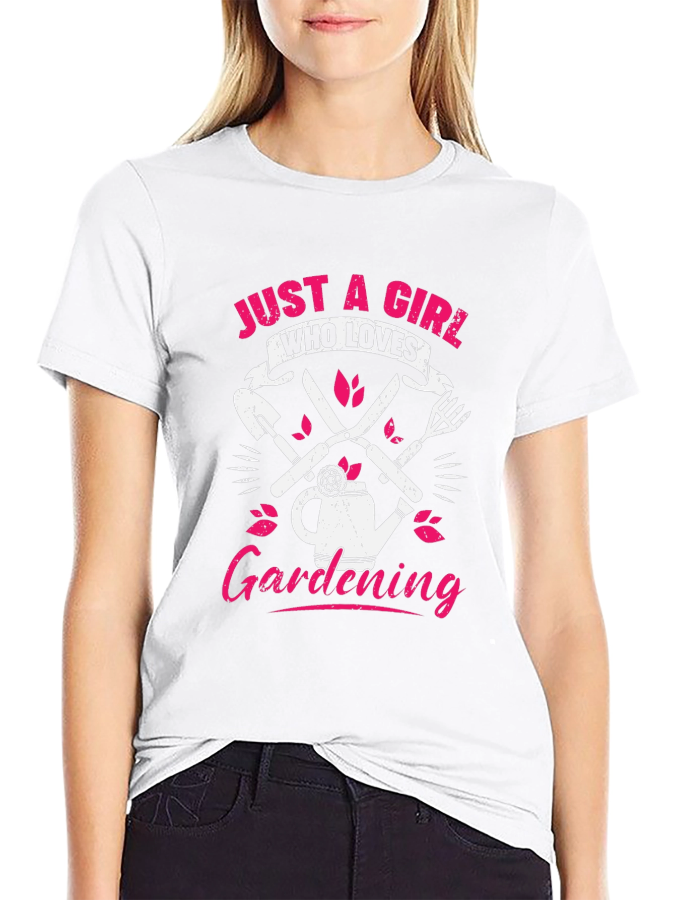 Just a Girl Who Loves Gardening T-Shirt
