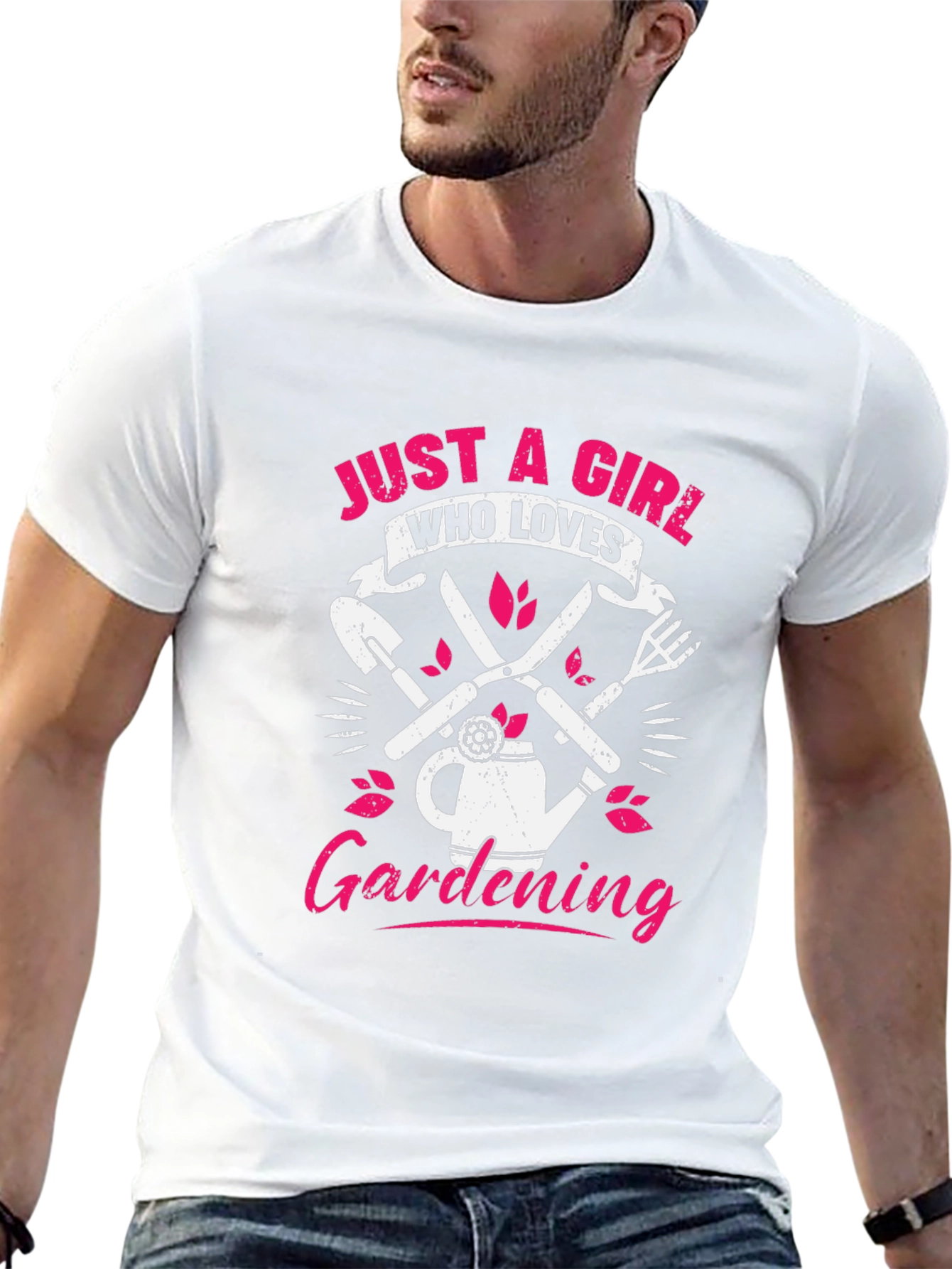 Just a Girl Who Loves Gardening T-Shirt