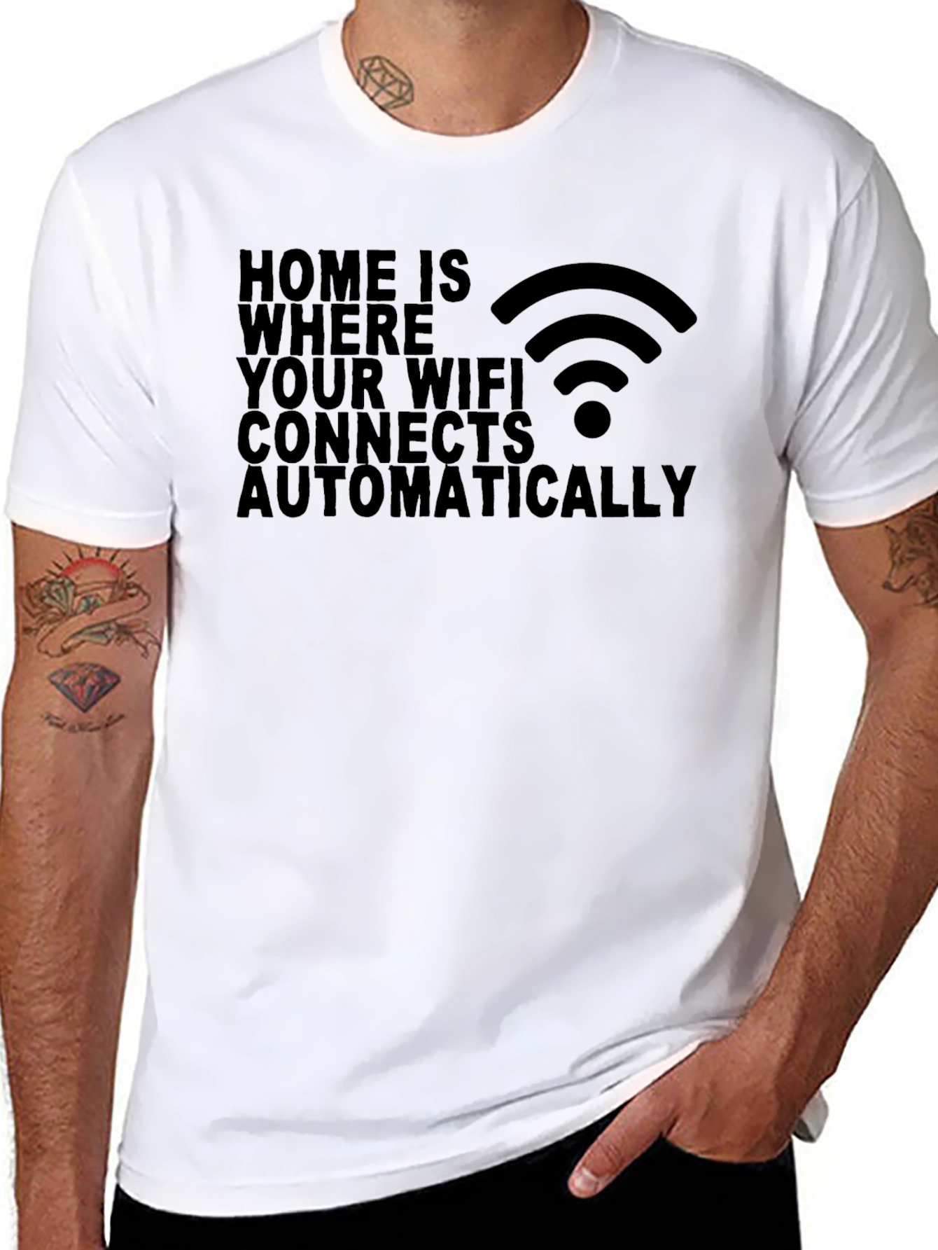 Home WiFi Connection T-Shirt