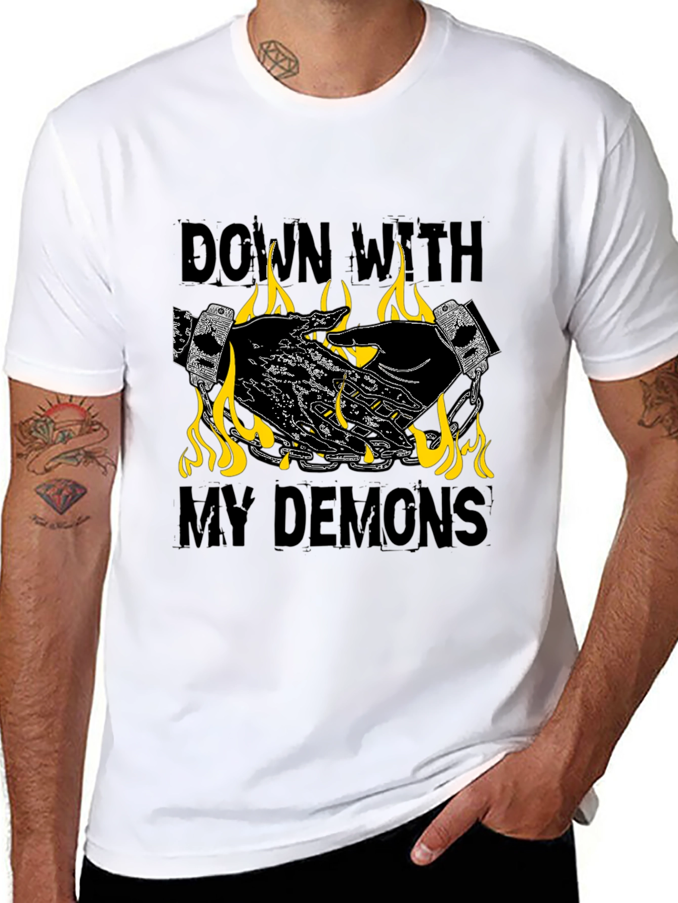 Down With My Demons Graphic Tee