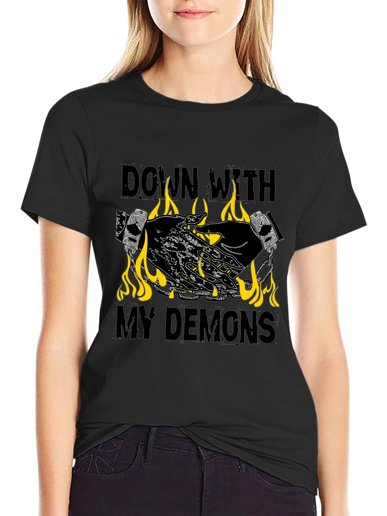 Down With My Demons Graphic Tee