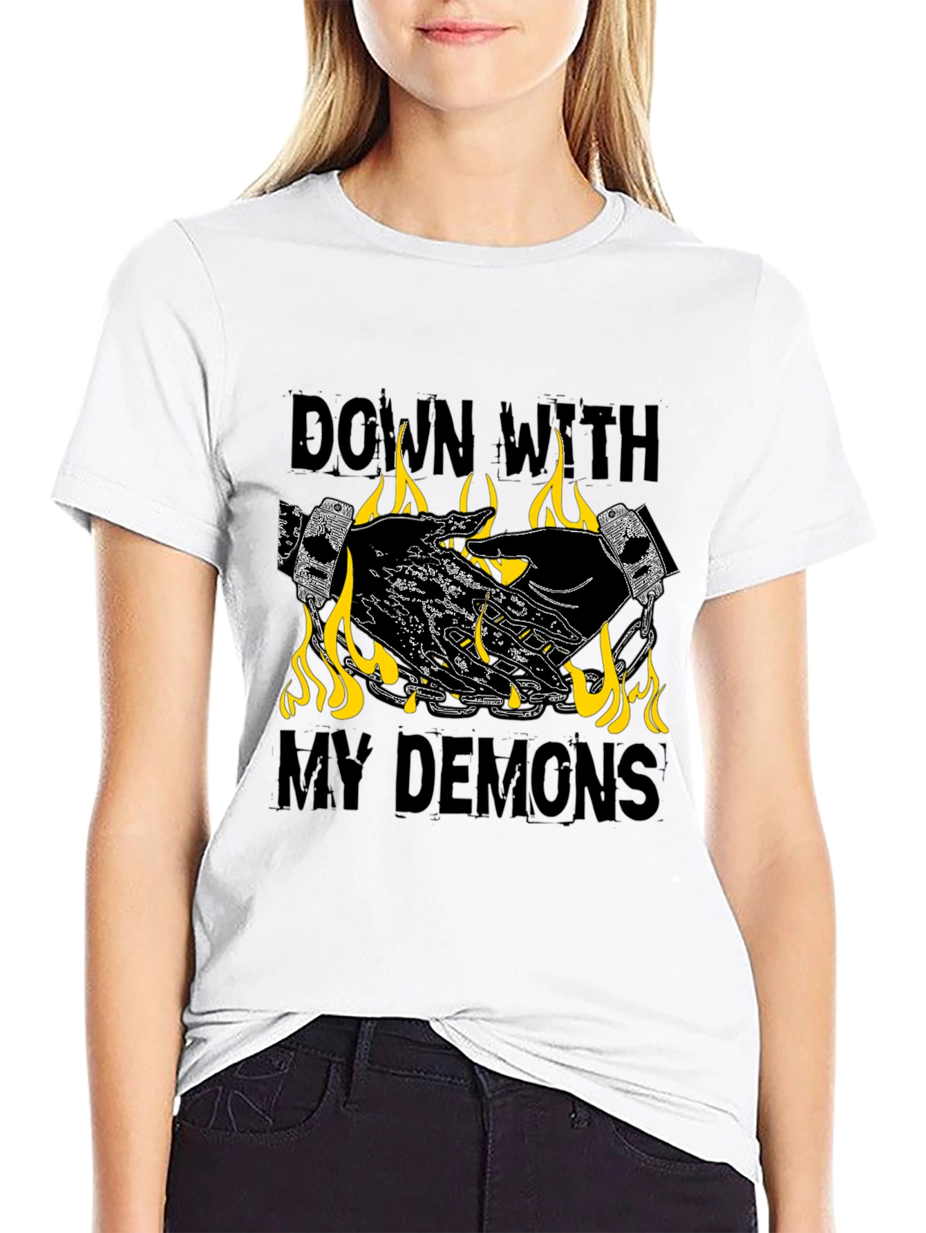 Down With My Demons Graphic Tee